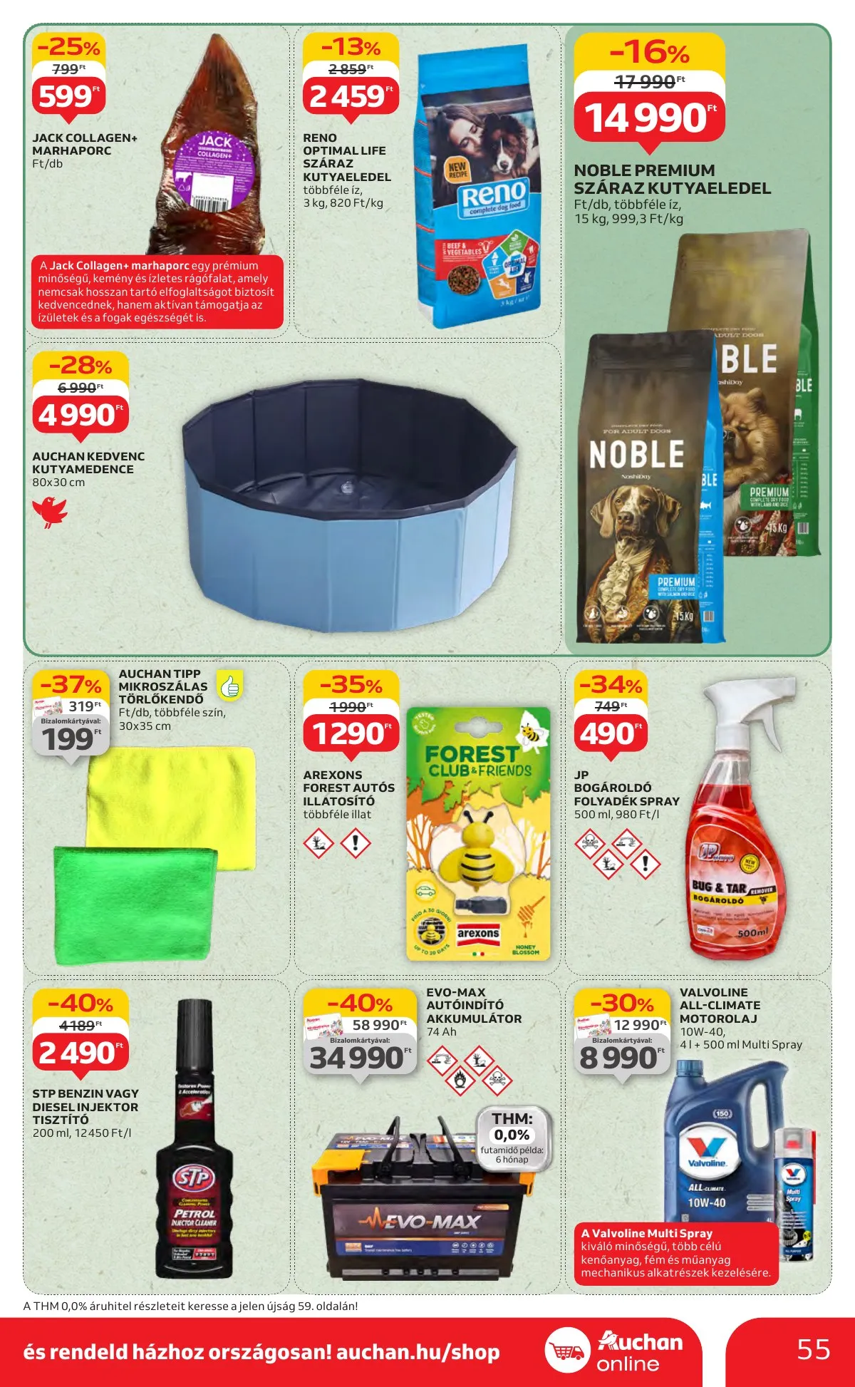 Auchan akciós újság Hipermarket 07.24–07.30 – 55. oldal