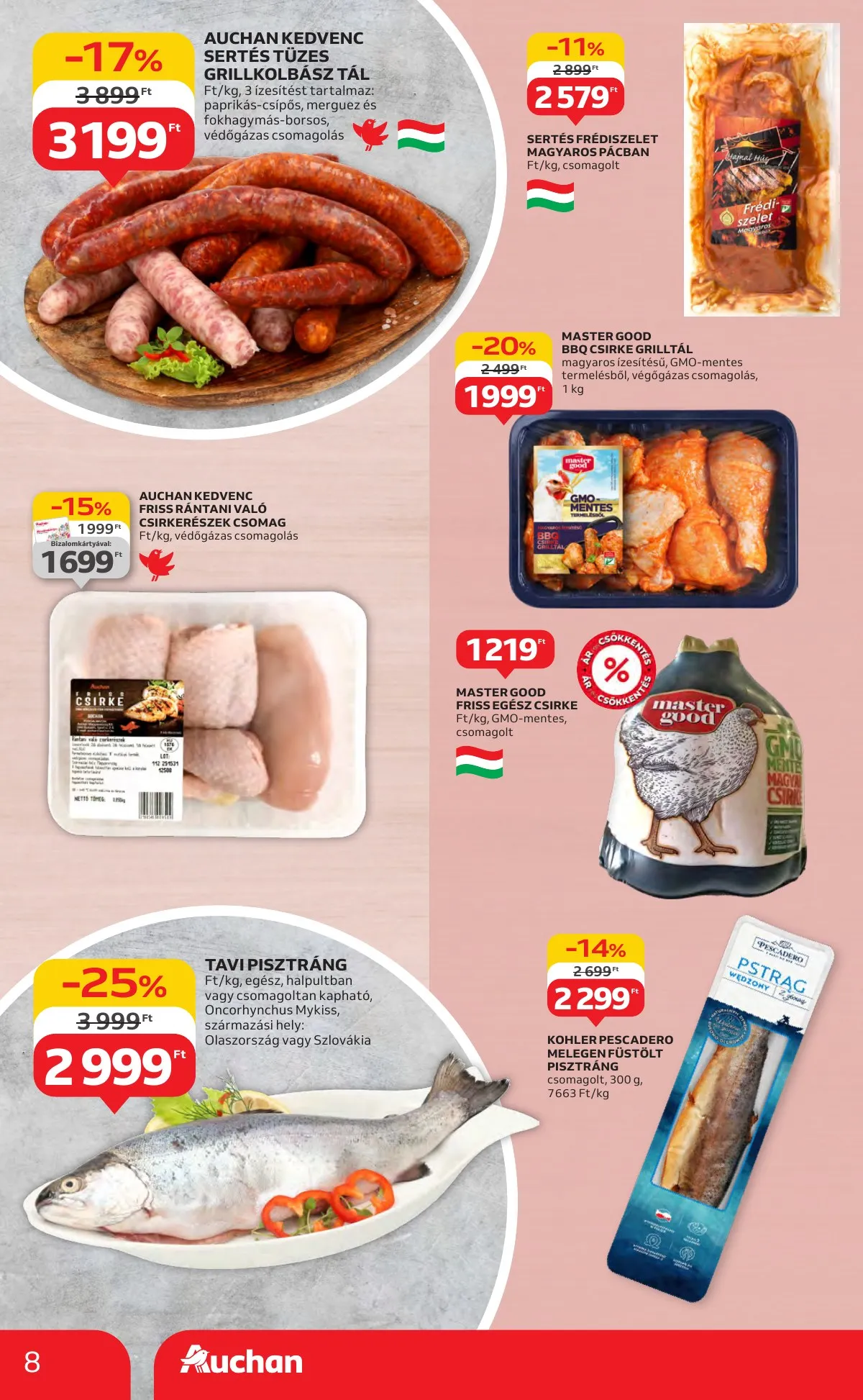 Auchan akciós újság Hipermarket 07.24–07.30 – 8. oldal