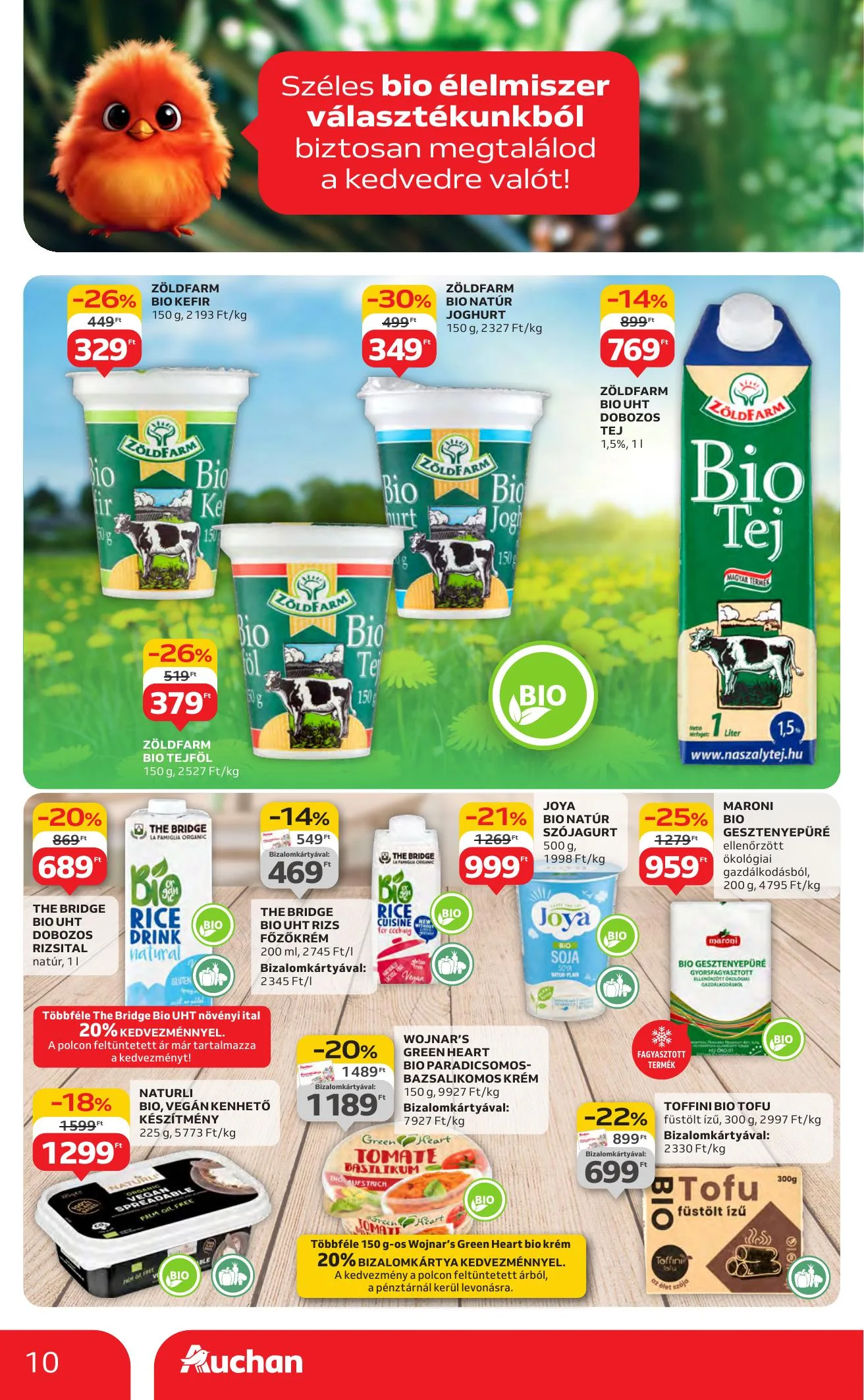 Auchan akciós újság Hipermarket 07.31–08.06 – 10. oldal