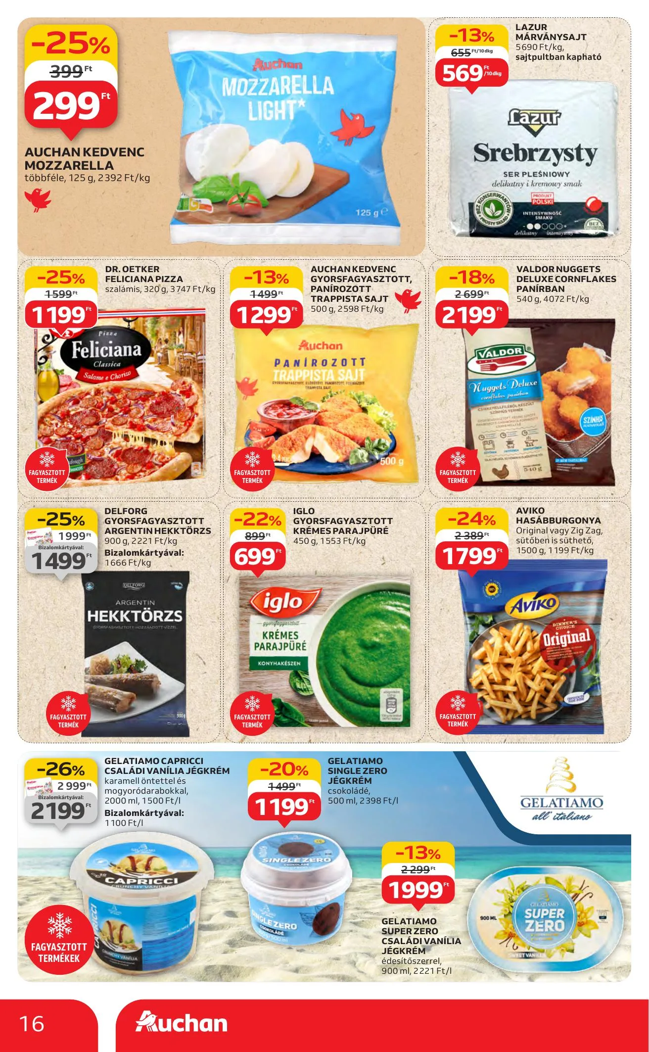 Auchan akciós újság Hipermarket 07.31–08.06 – 16. oldal