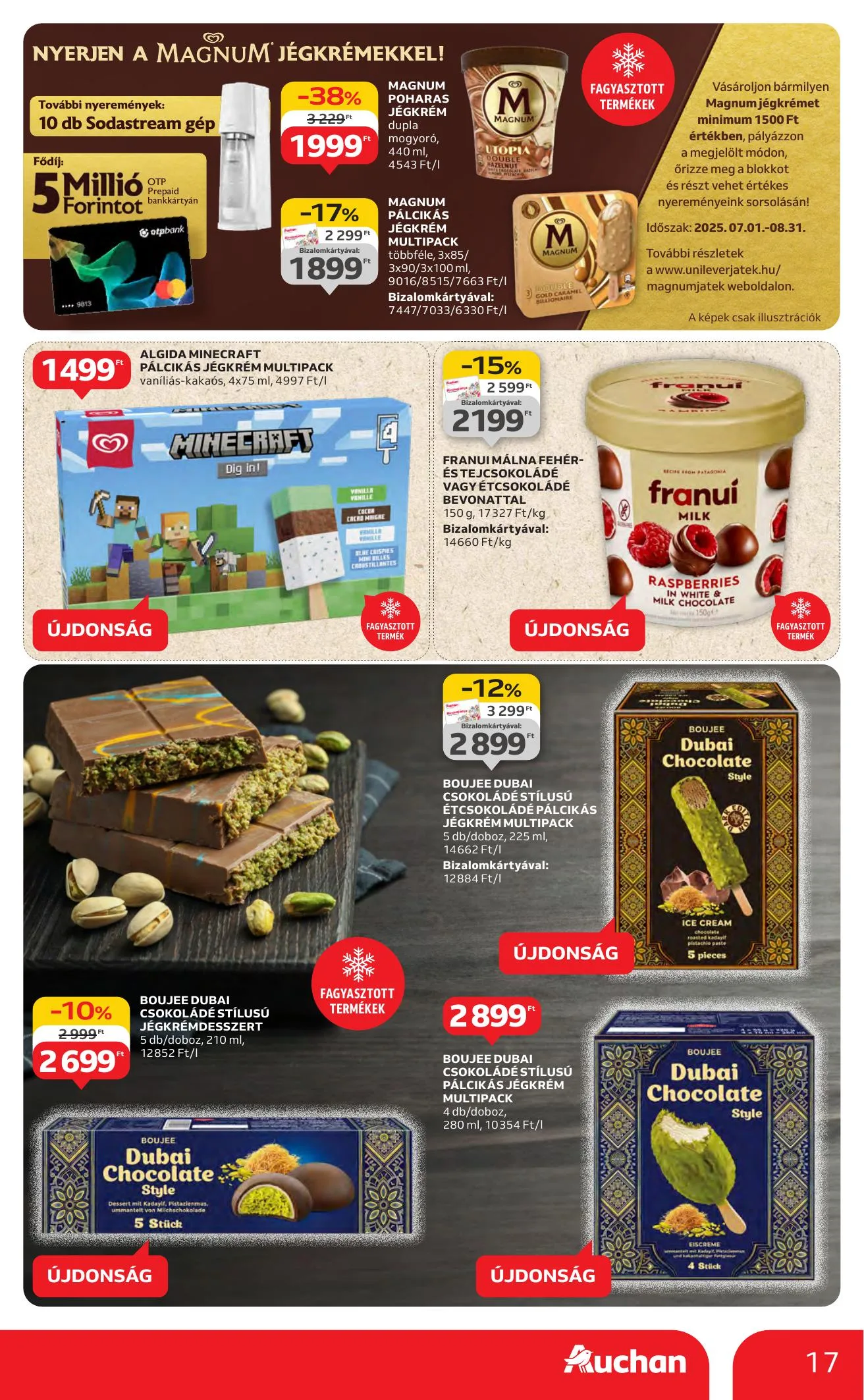 Auchan akciós újság Hipermarket 07.31–08.06 – 17. oldal