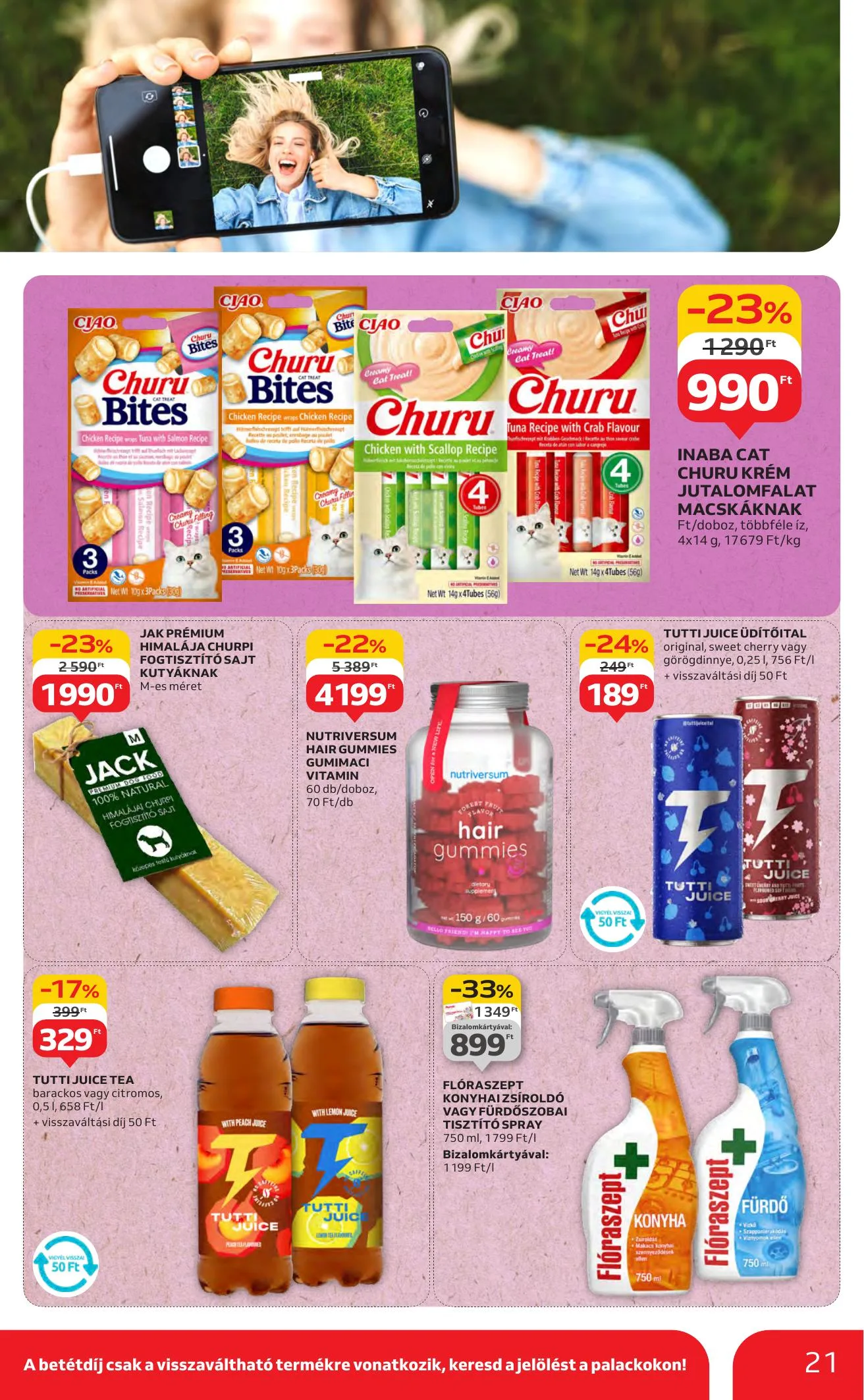 Auchan akciós újság Hipermarket 07.31–08.06 – 21. oldal