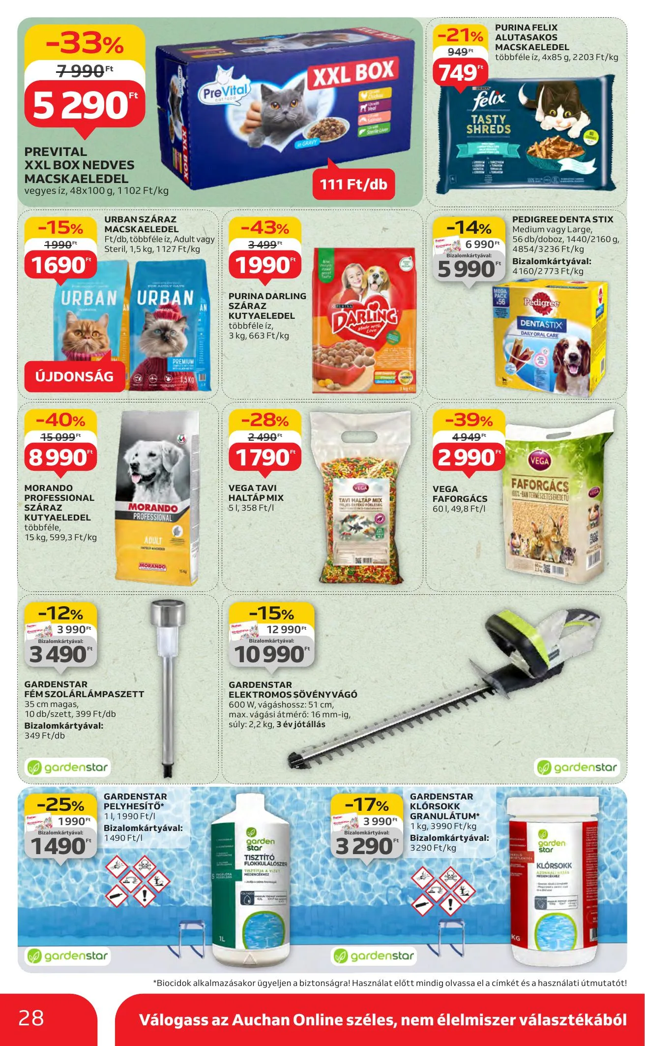 Auchan akciós újság Hipermarket 07.31–08.06 – 28. oldal
