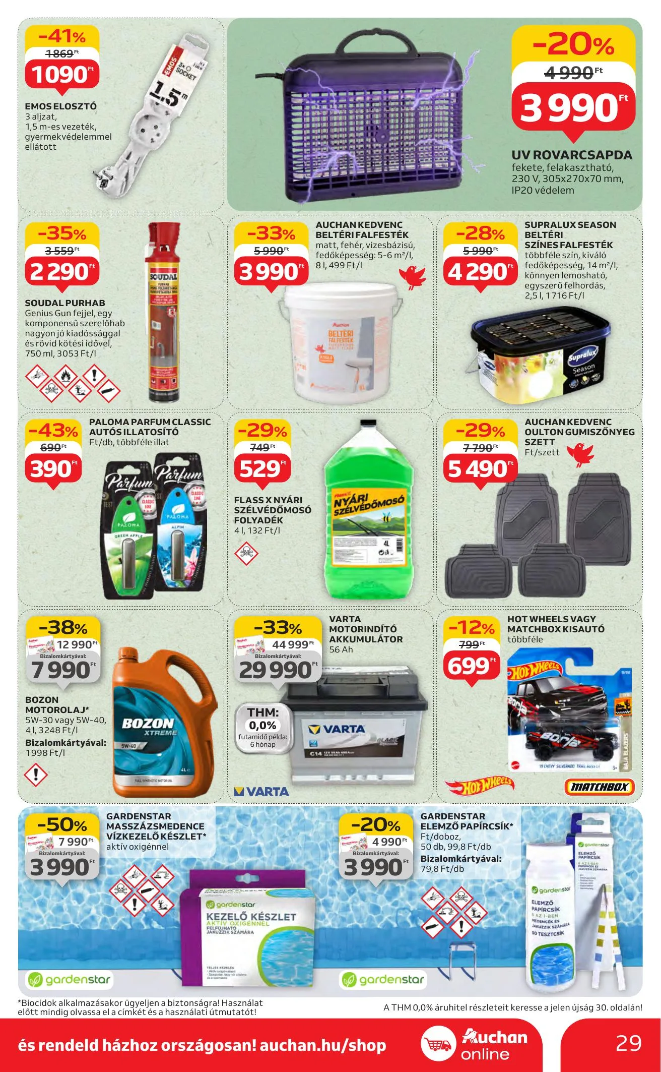 Auchan akciós újság Hipermarket 07.31–08.06 – 29. oldal