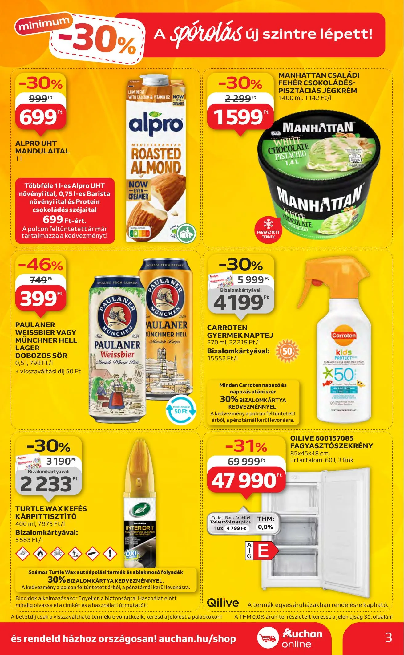 Auchan akciós újság Hipermarket 07.31–08.06 – 3. oldal