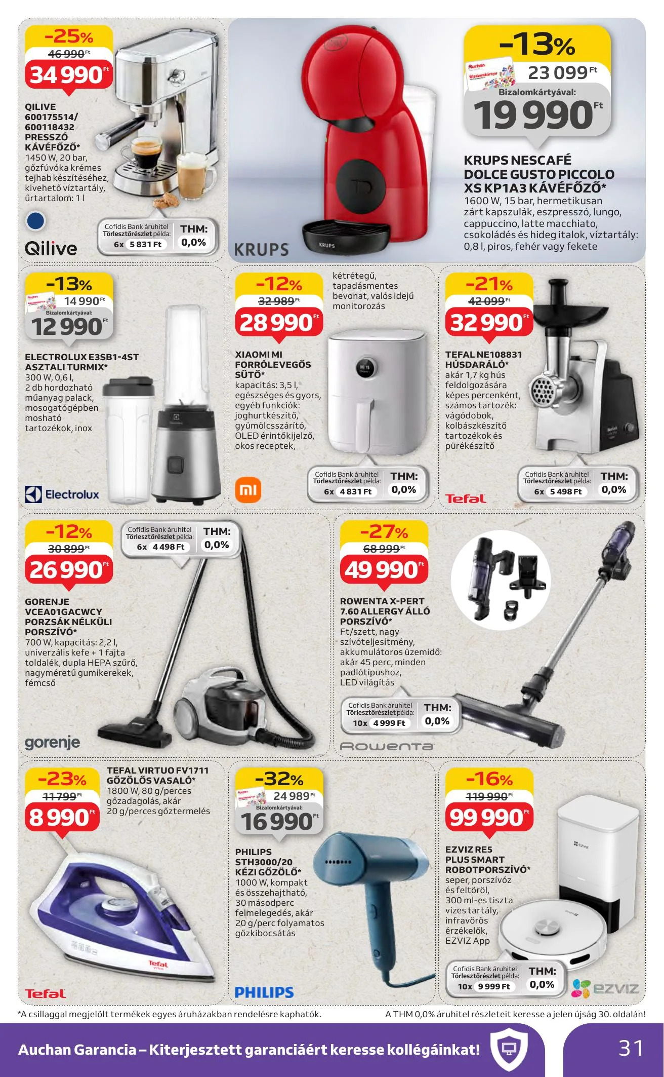 Auchan akciós újság Hipermarket 07.31–08.06 – 31. oldal