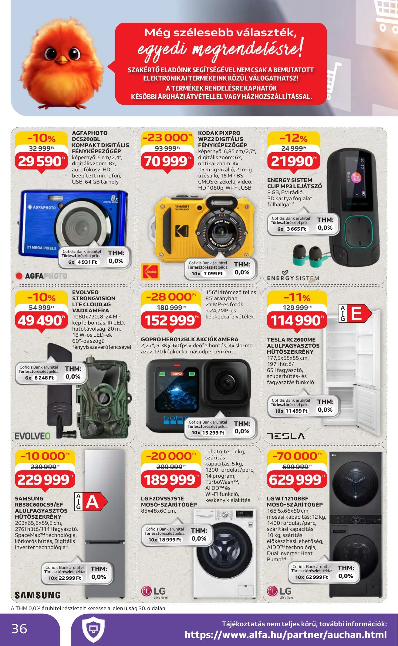 Auchan akciós újság Hipermarket 07.31–08.06 – 36. oldal
