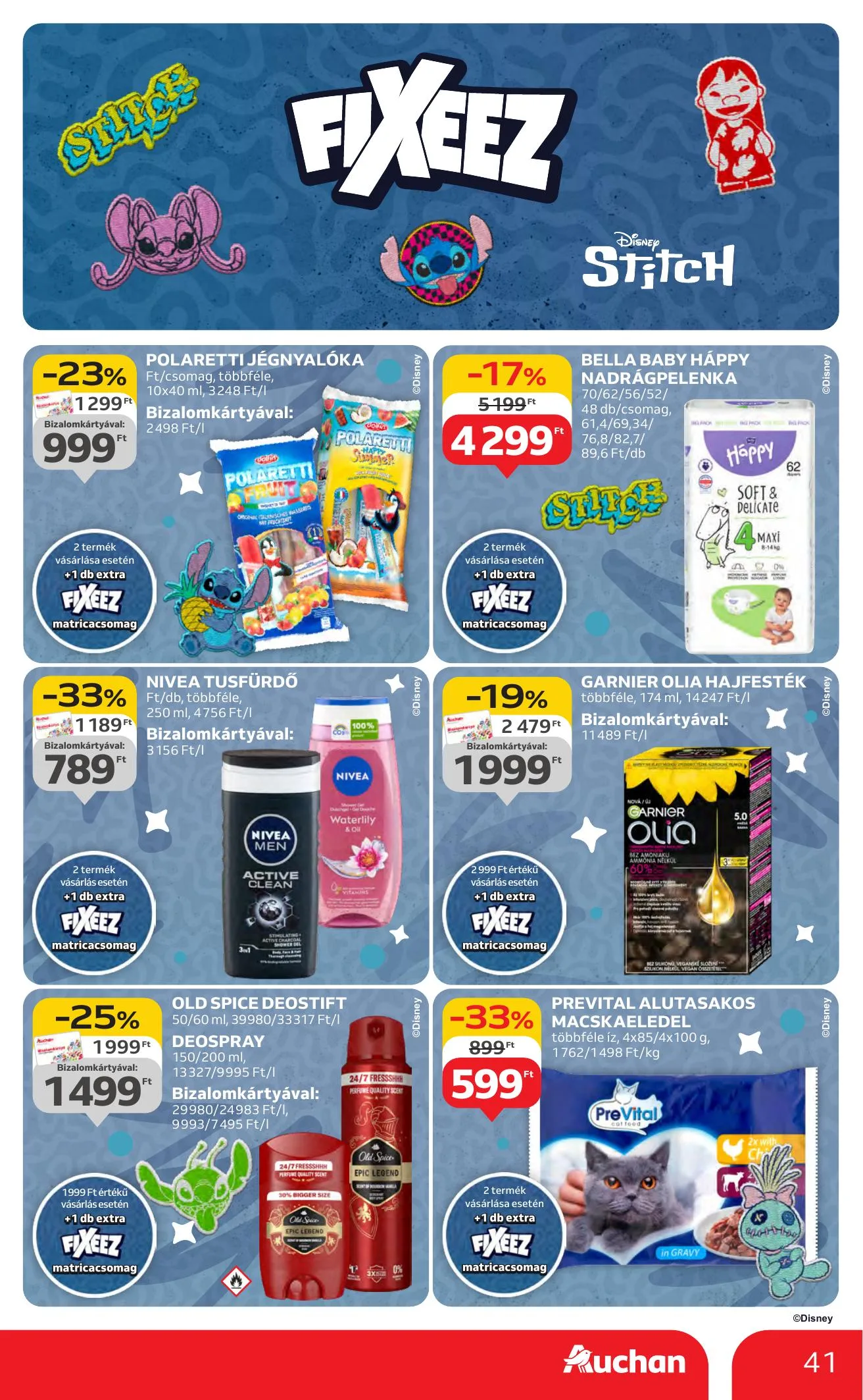 Auchan akciós újság Hipermarket 07.31–08.06 – 41. oldal