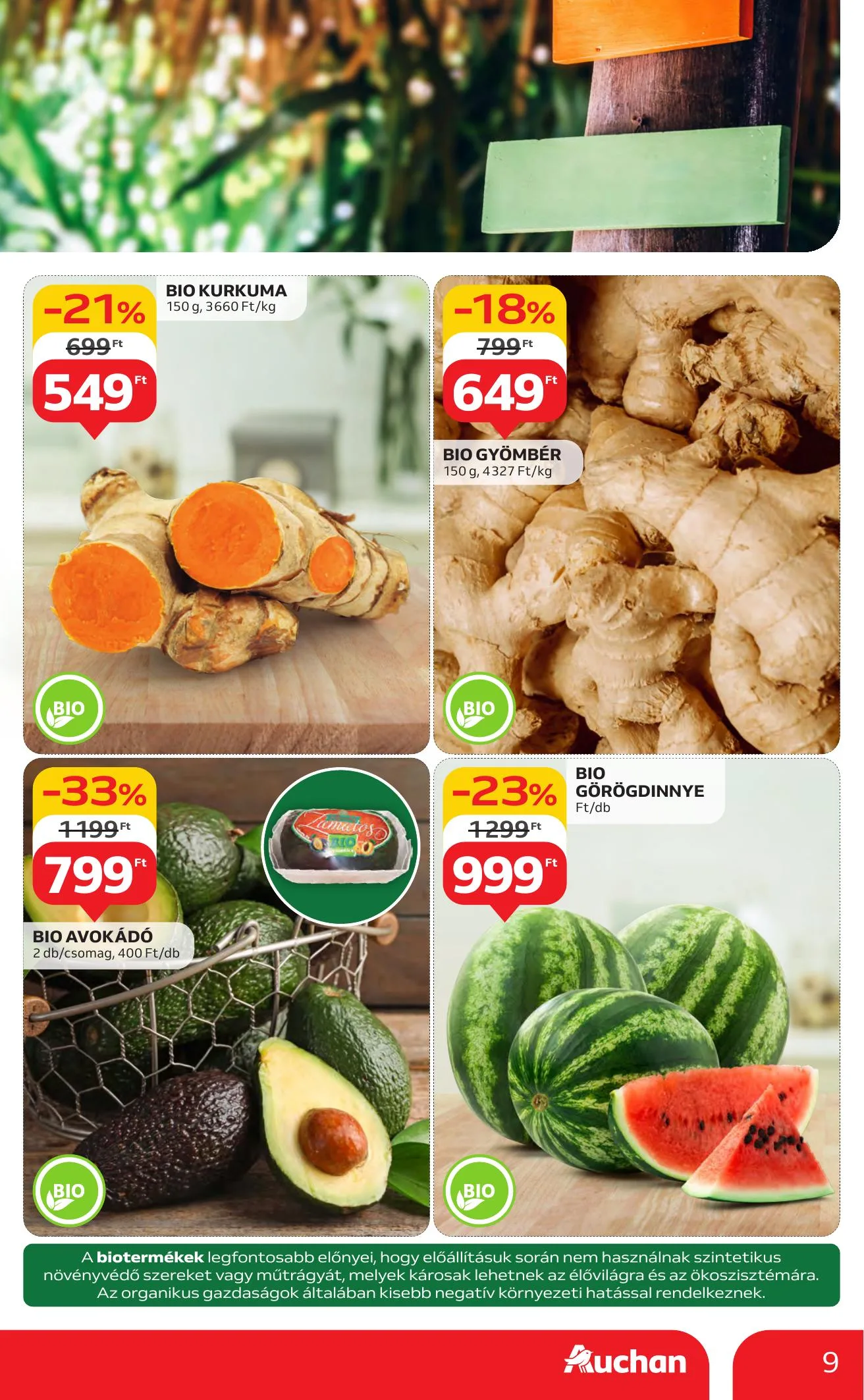 Auchan akciós újság Hipermarket 07.31–08.06 – 9. oldal
