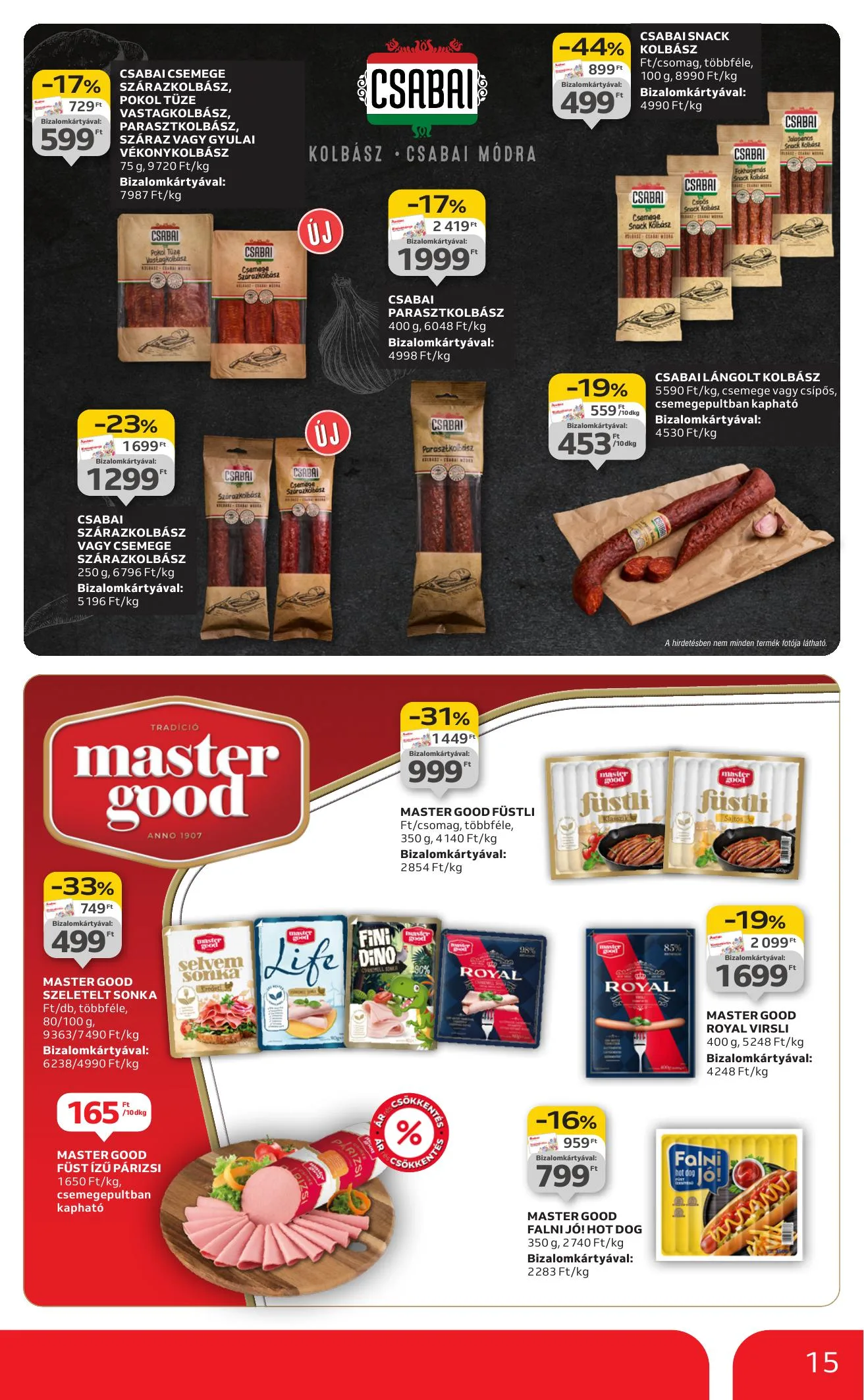 Auchan akciós újság Hipermarket 08.07–08.13 – 15. oldal