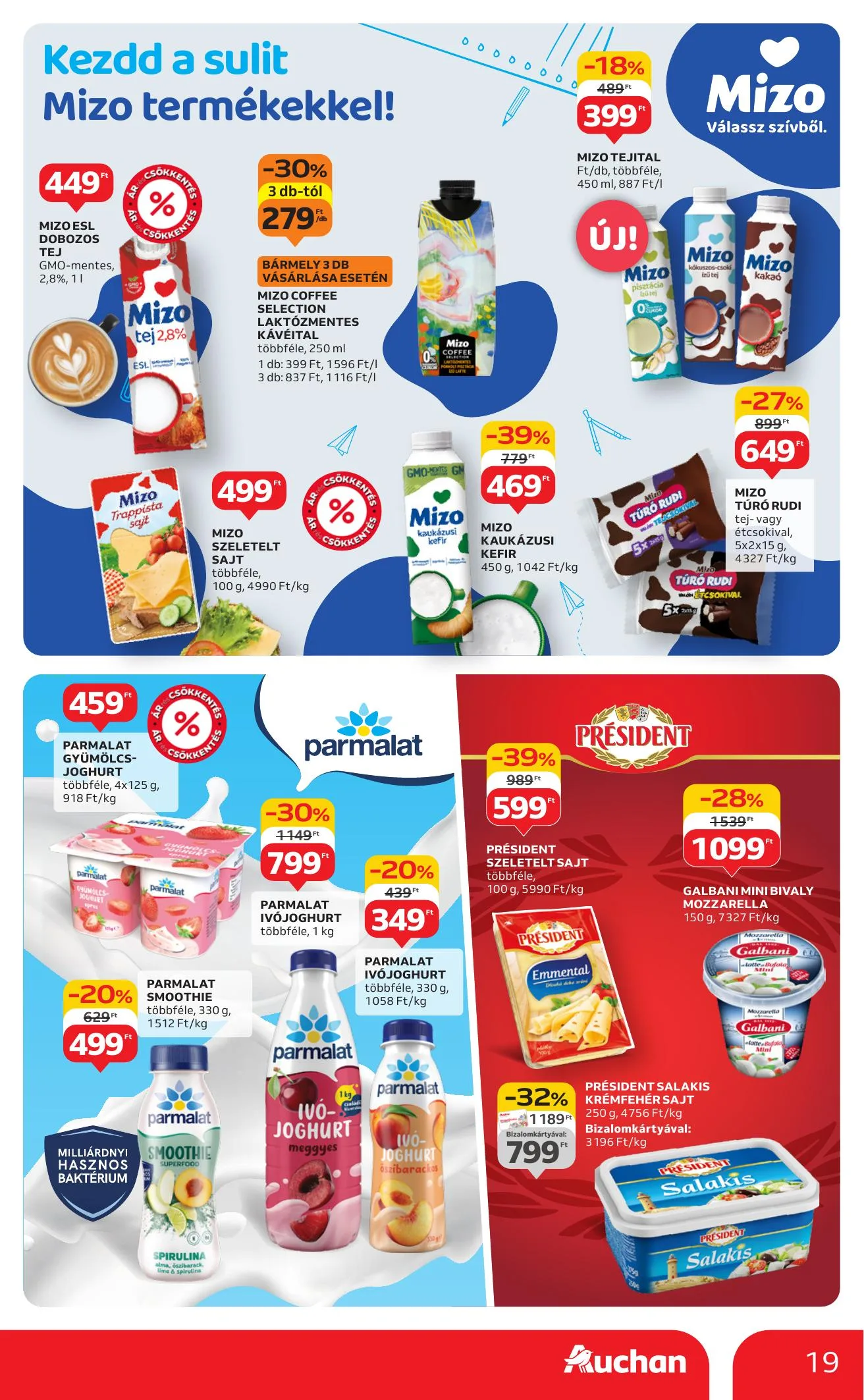 Auchan akciós újság Hipermarket 08.07–08.13 – 19. oldal