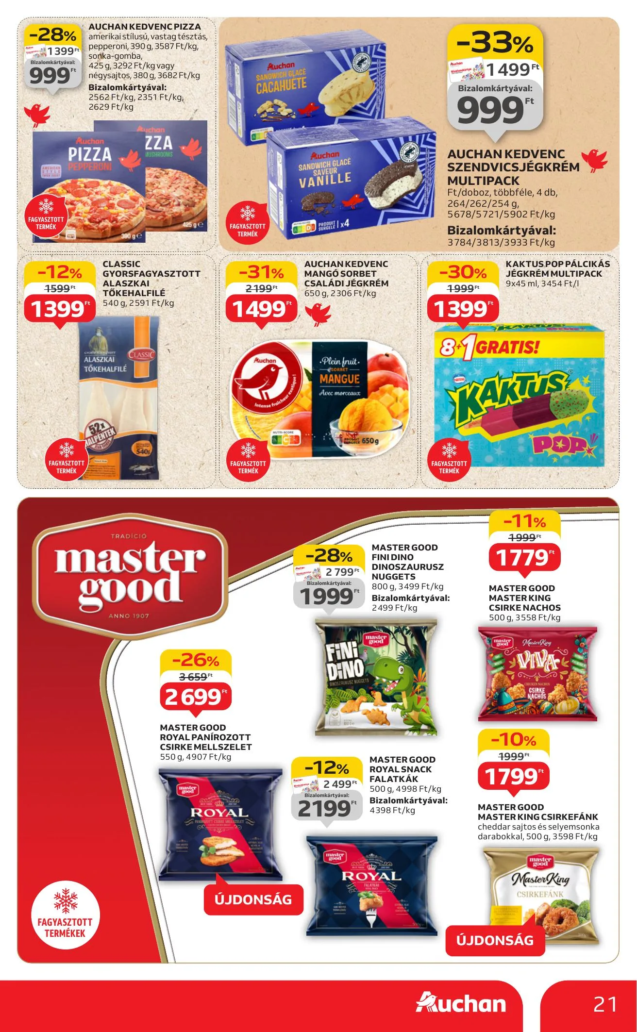 Auchan akciós újság Hipermarket 08.07–08.13 – 21. oldal