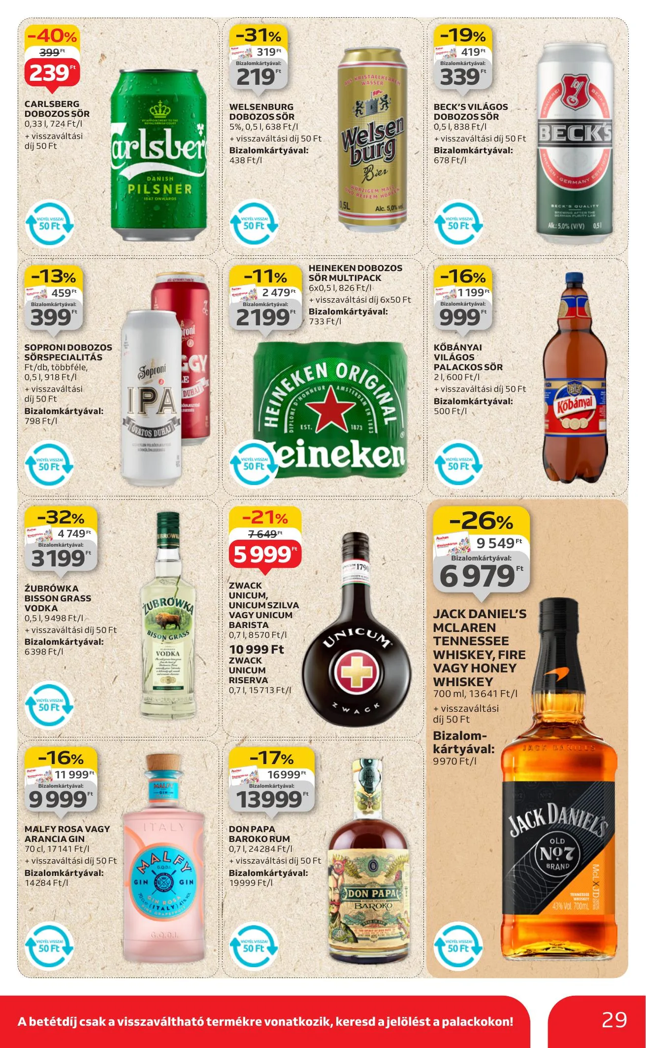 Auchan akciós újság Hipermarket 08.07–08.13 – 29. oldal
