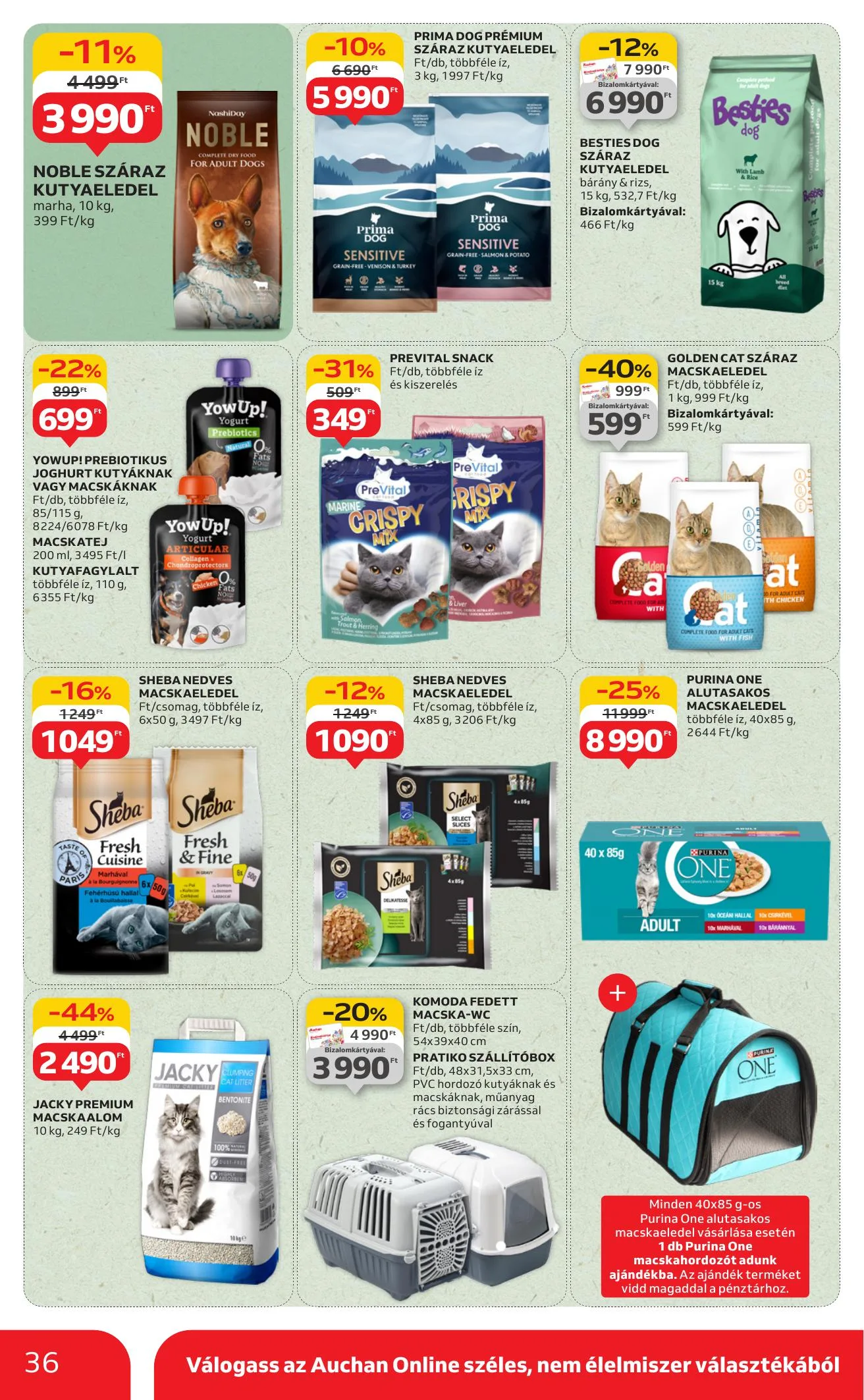 Auchan akciós újság Hipermarket 08.07–08.13 – 36. oldal