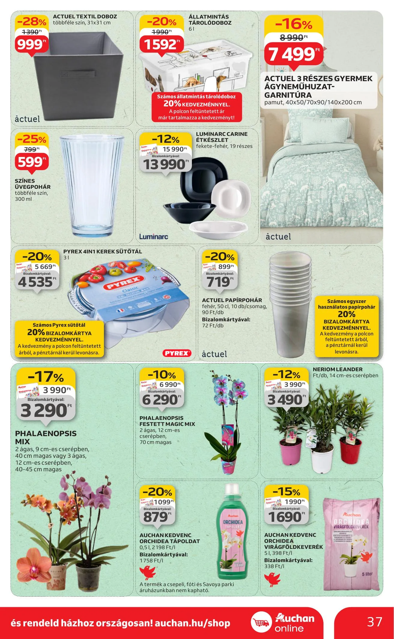 Auchan akciós újság Hipermarket 08.07–08.13 – 37. oldal