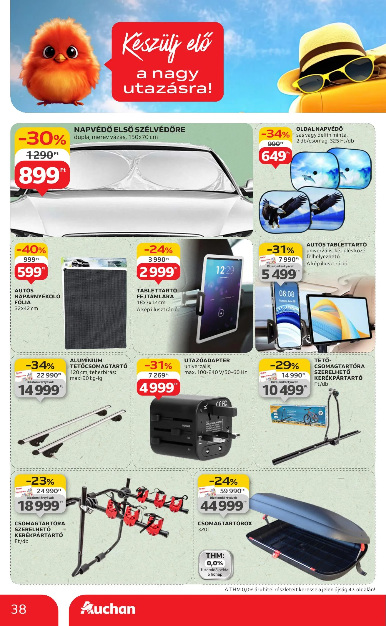 Auchan akciós újság Hipermarket 08.07–08.13 – 38. oldal