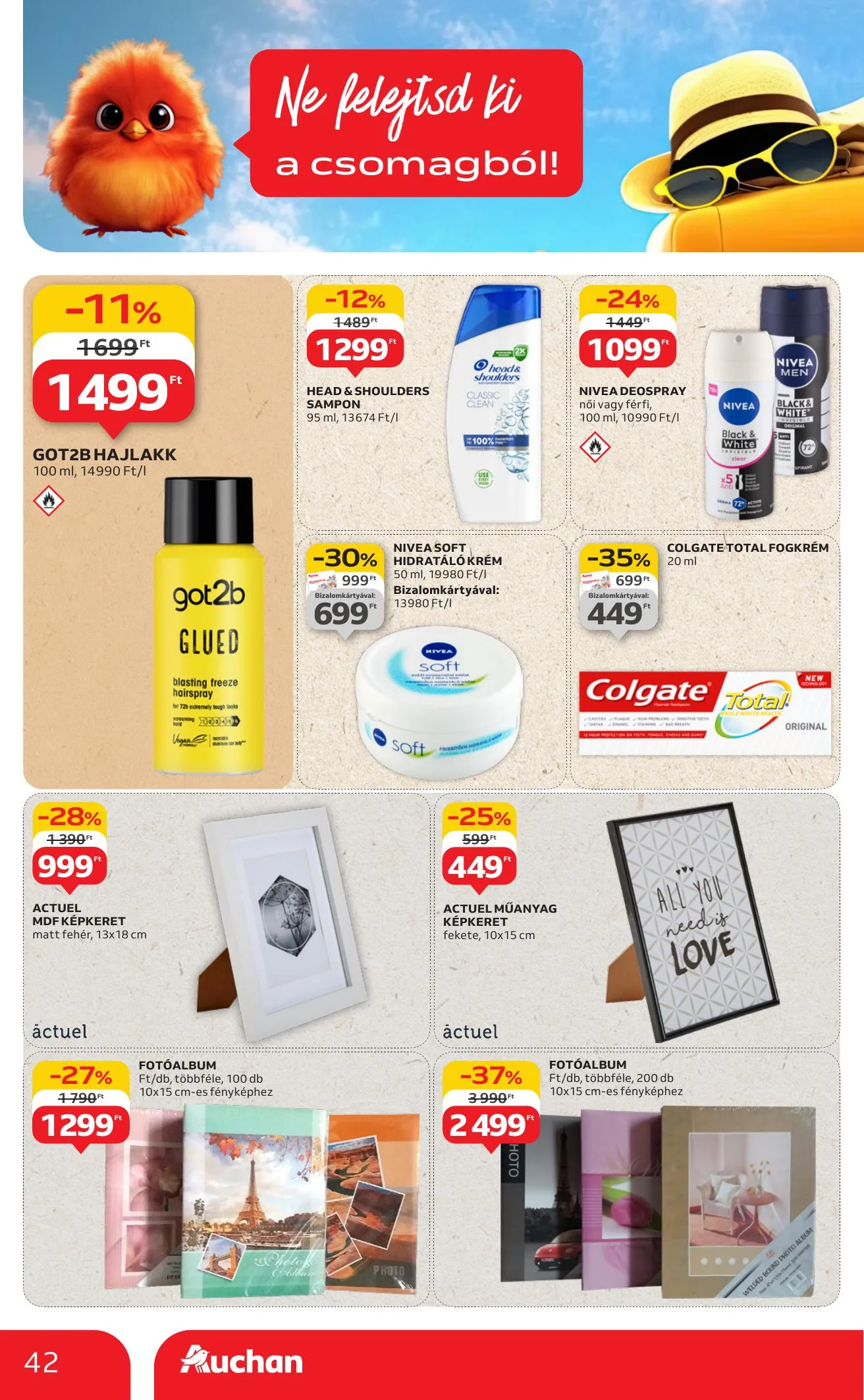 Auchan akciós újság Hipermarket 08.07–08.13 – 42. oldal