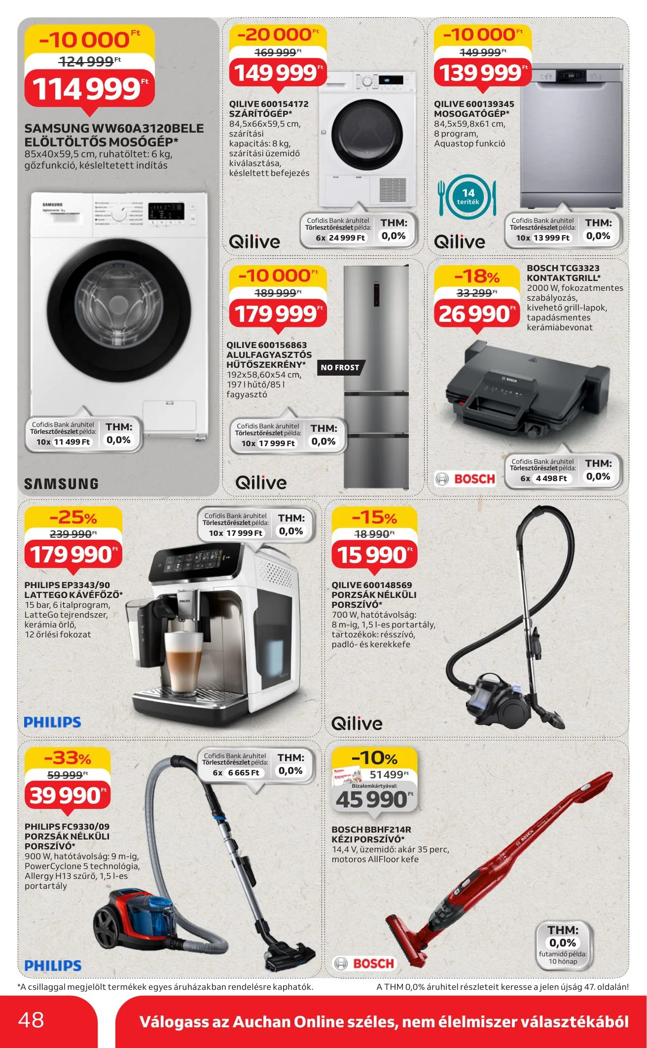 Auchan akciós újság Hipermarket 08.07–08.13 – 48. oldal