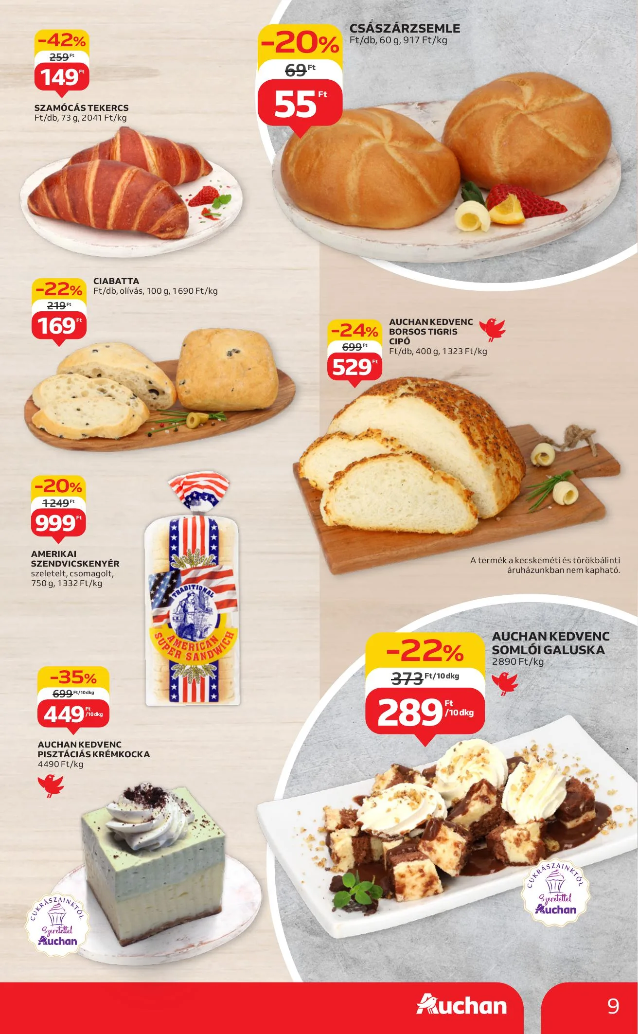 Auchan akciós újság Hipermarket 08.07–08.13 – 9. oldal