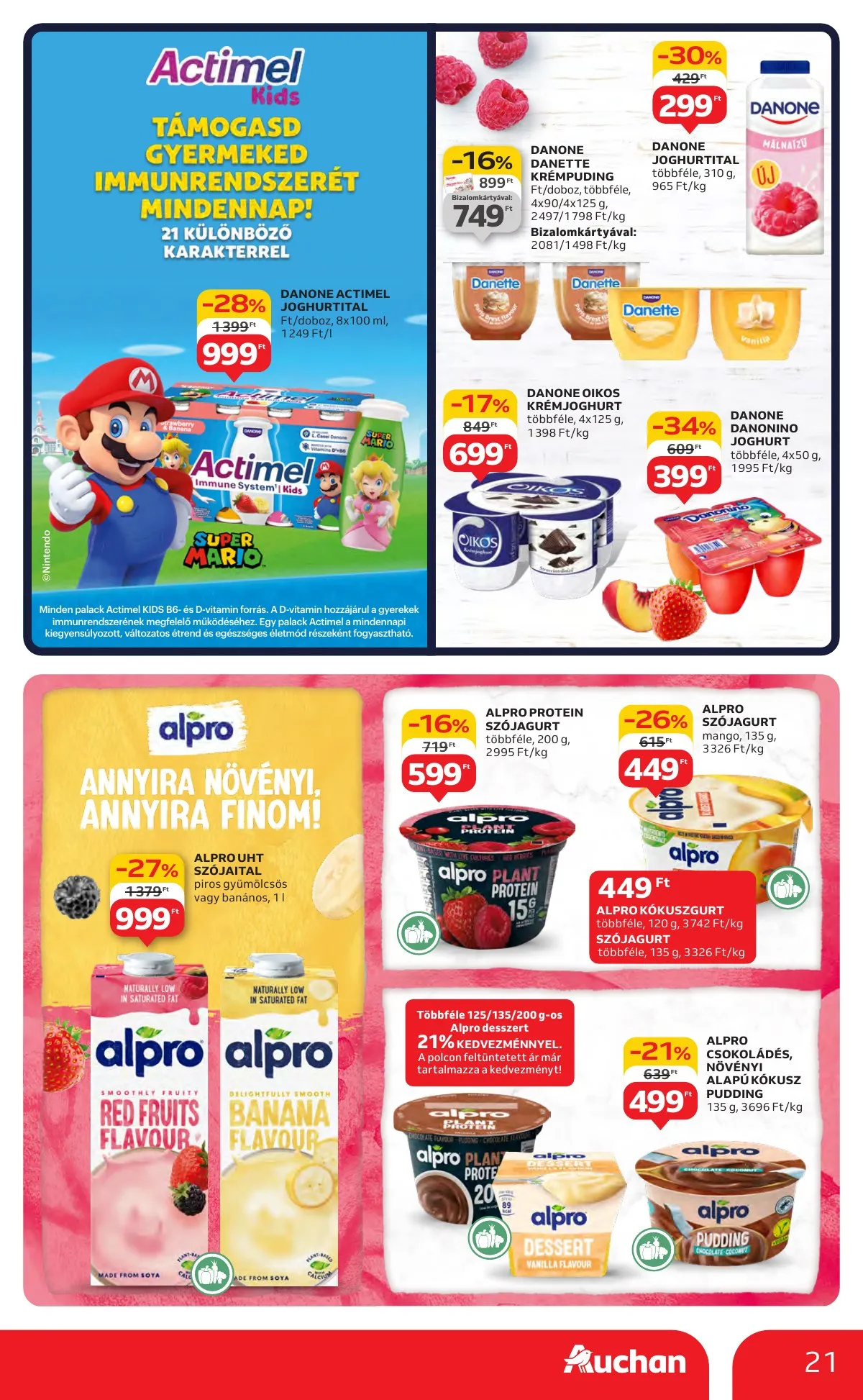 Auchan akciós újság Hipermarket 08.14–08.19 – 21. oldal