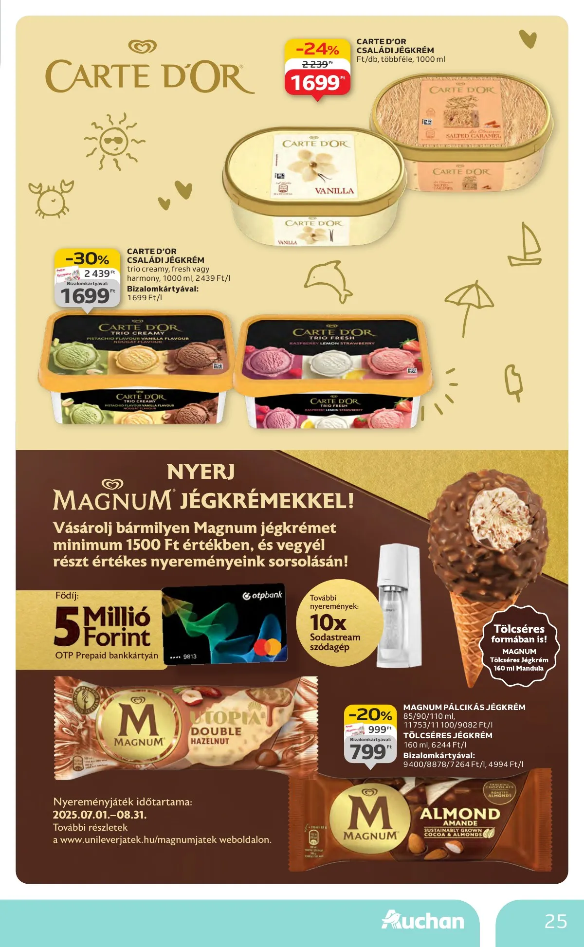 Auchan akciós újság Hipermarket 08.14–08.19 – 25. oldal