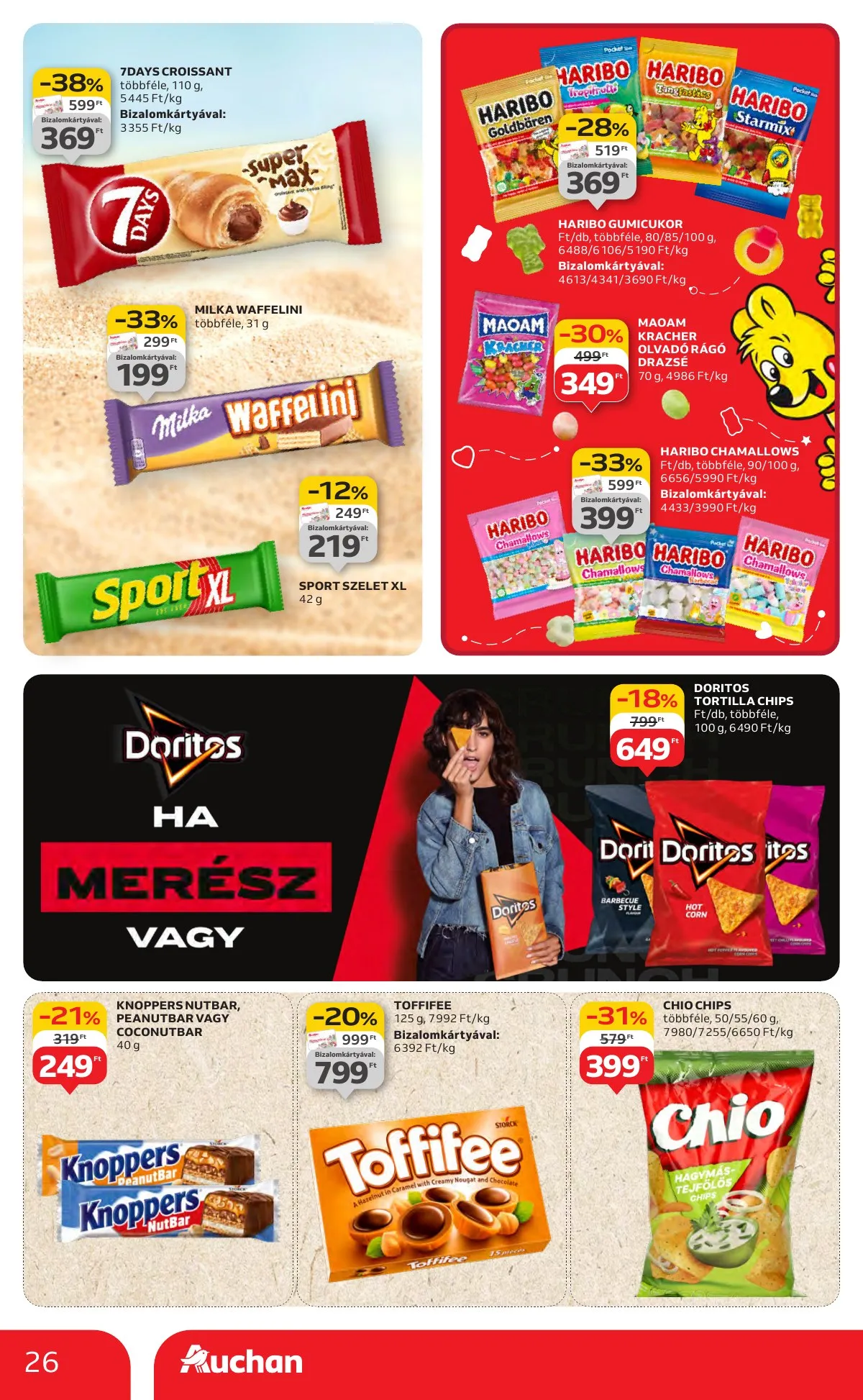 Auchan akciós újság Hipermarket 08.14–08.19 – 26. oldal