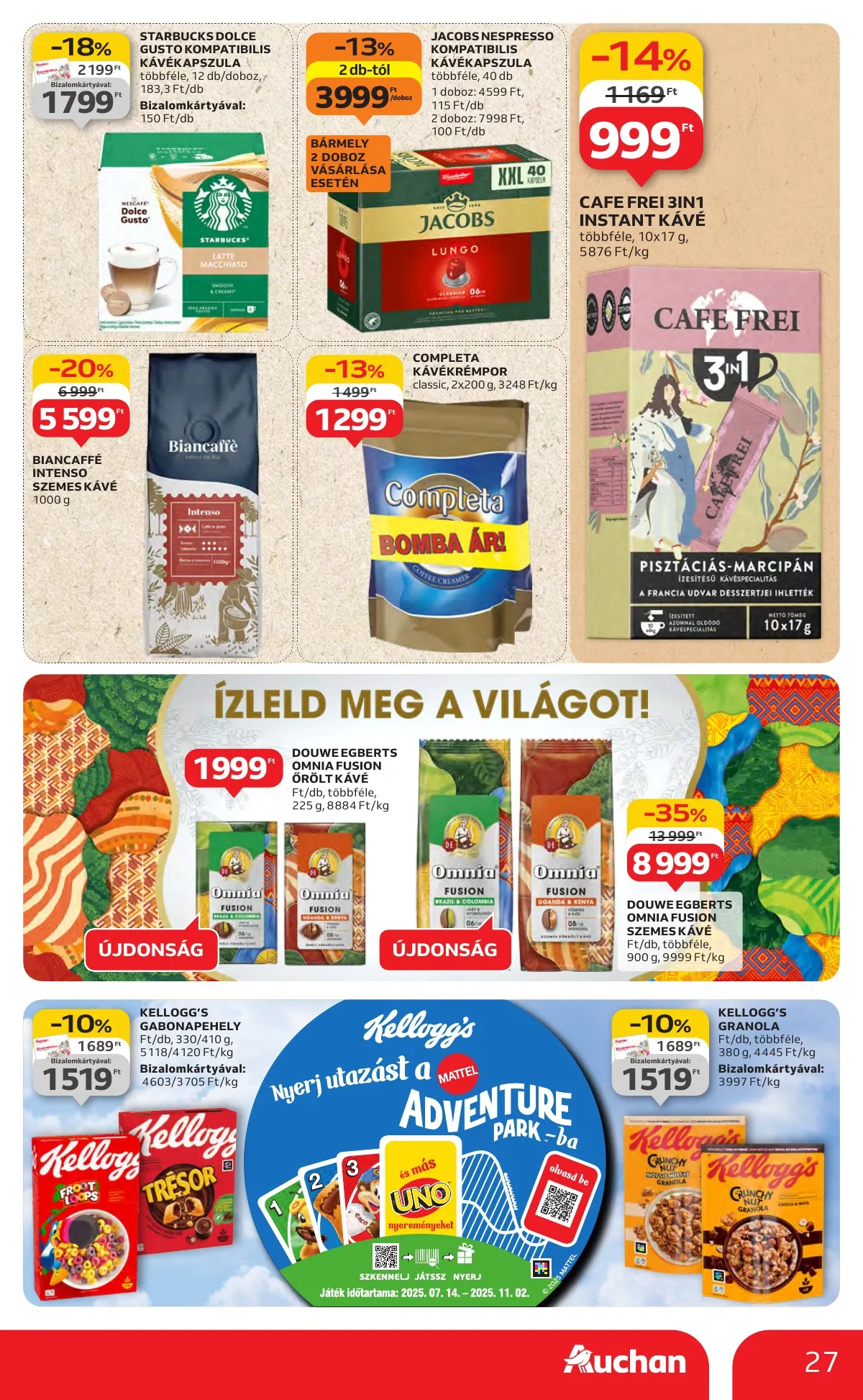 Auchan akciós újság Hipermarket 08.14–08.19 – 27. oldal