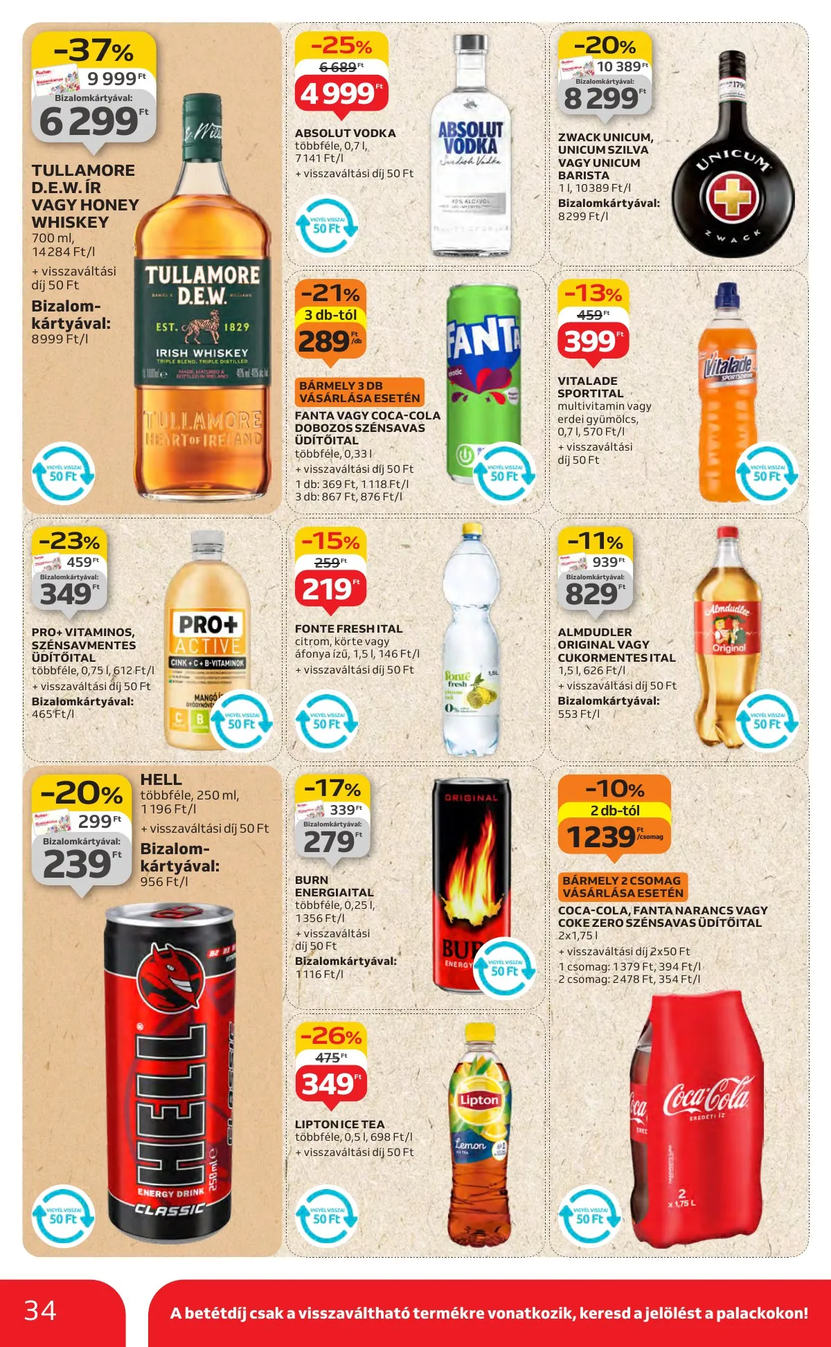 Auchan akciós újság Hipermarket 08.14–08.19 – 34. oldal