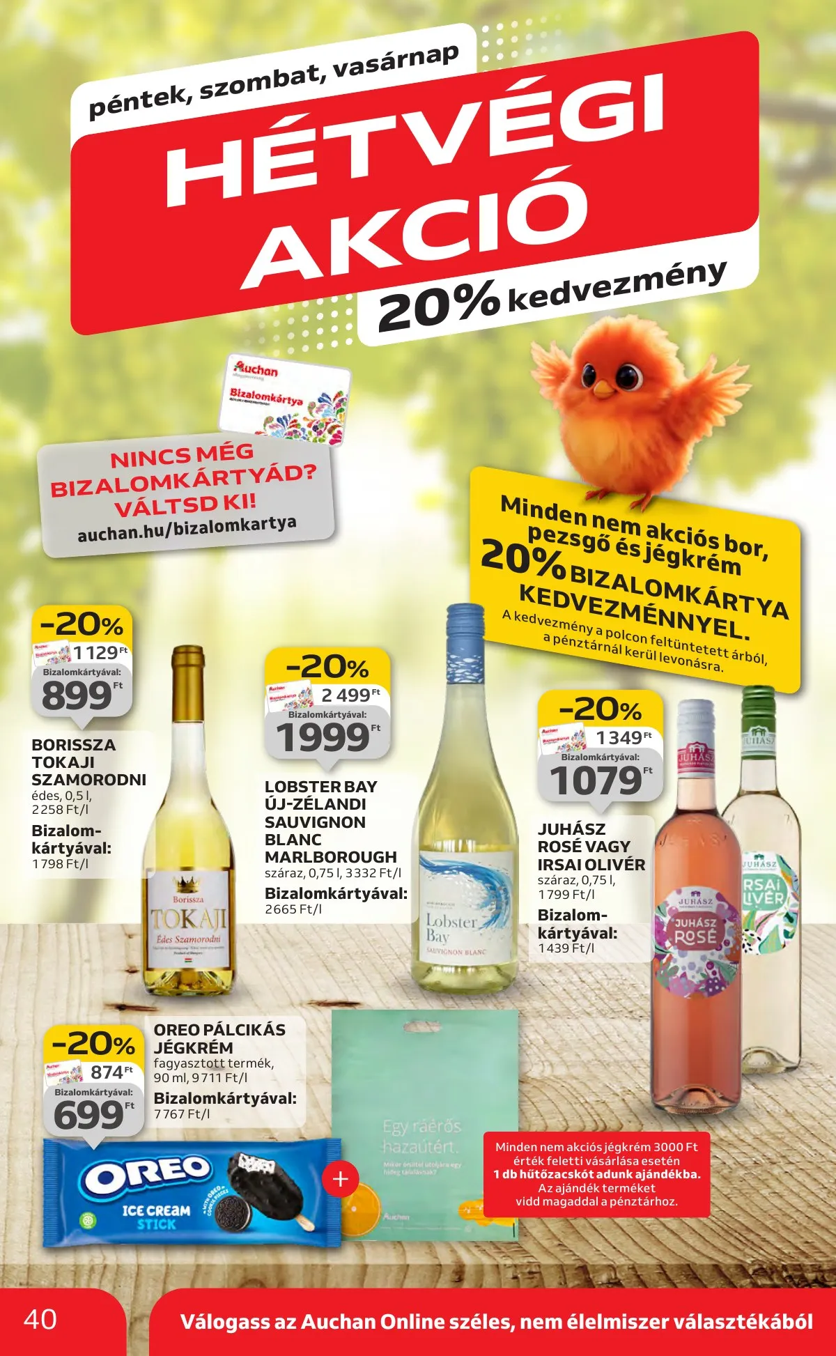 Auchan akciós újság Hipermarket 08.14–08.19 – 40. oldal