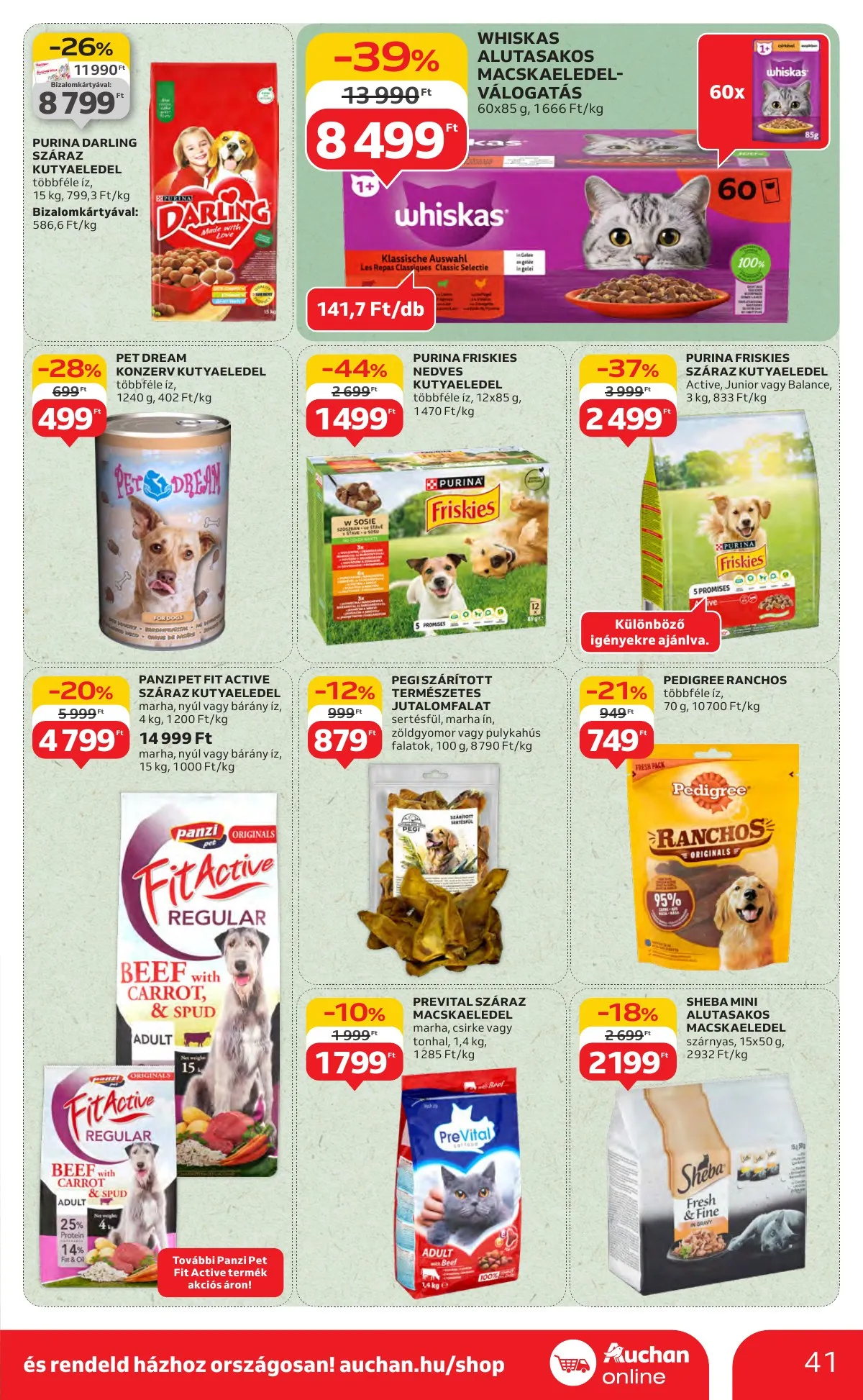 Auchan akciós újság Hipermarket 08.14–08.19 – 41. oldal