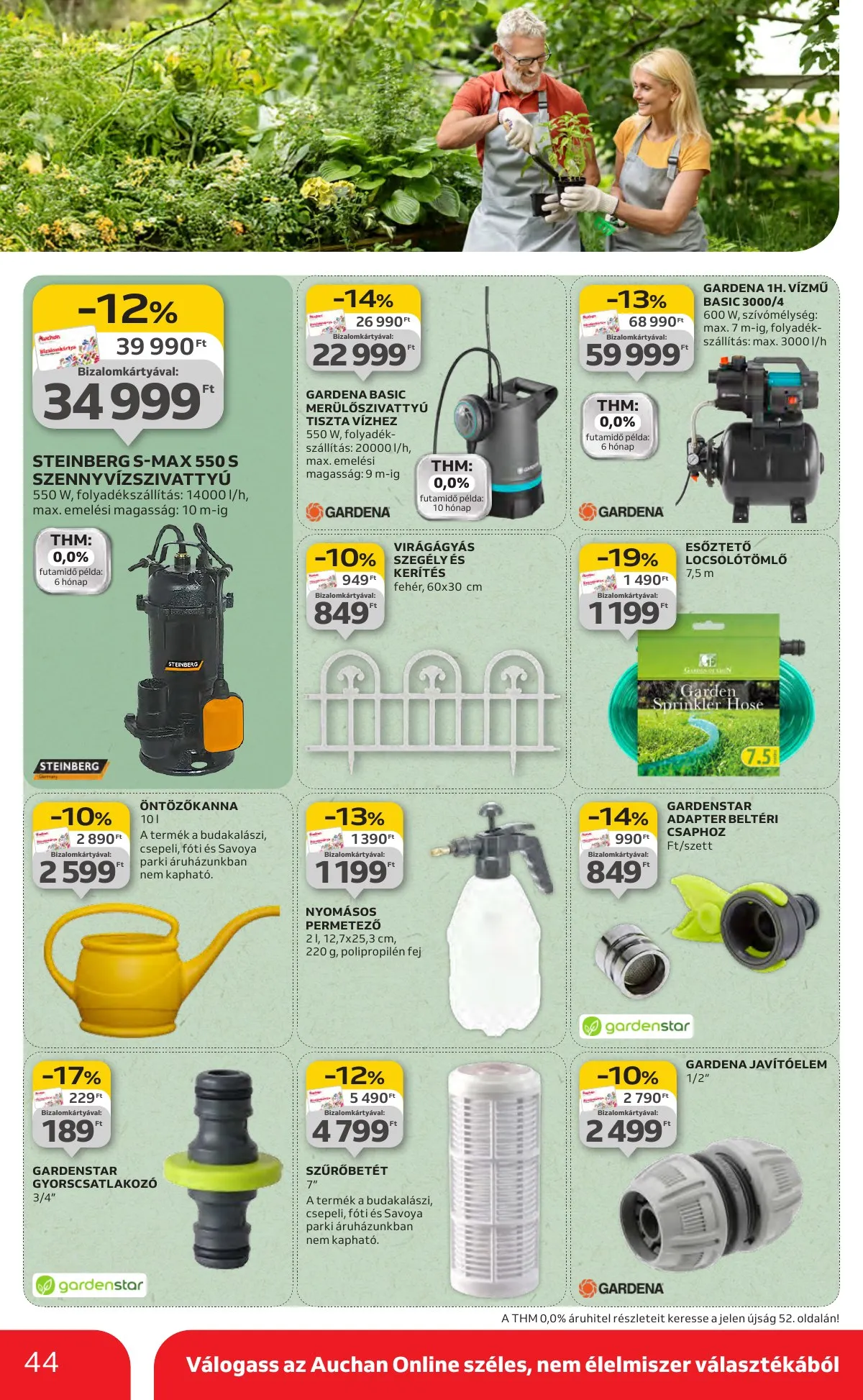 Auchan akciós újság Hipermarket 08.14–08.19 – 44. oldal