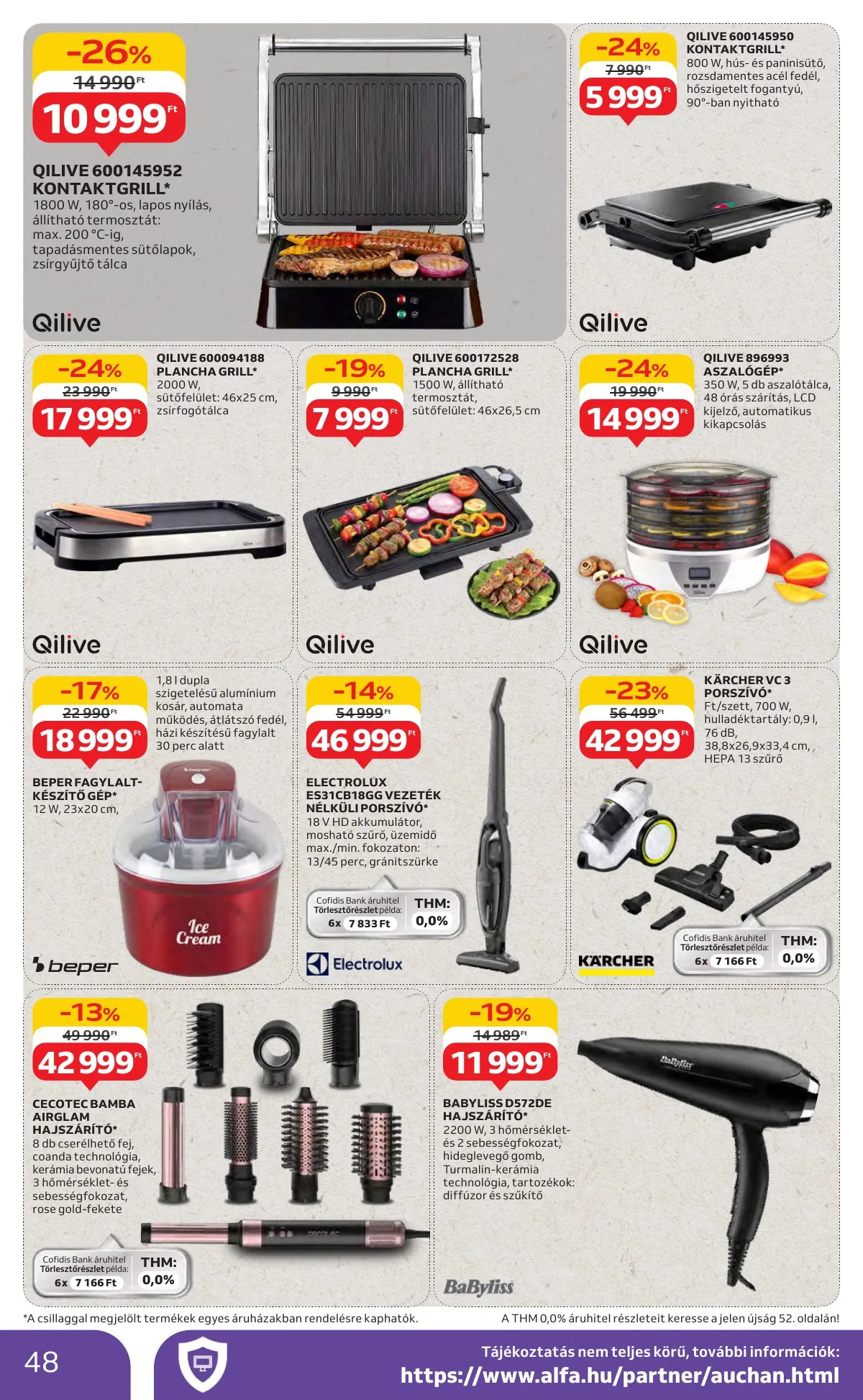Auchan akciós újság Hipermarket 08.14–08.19 – 48. oldal