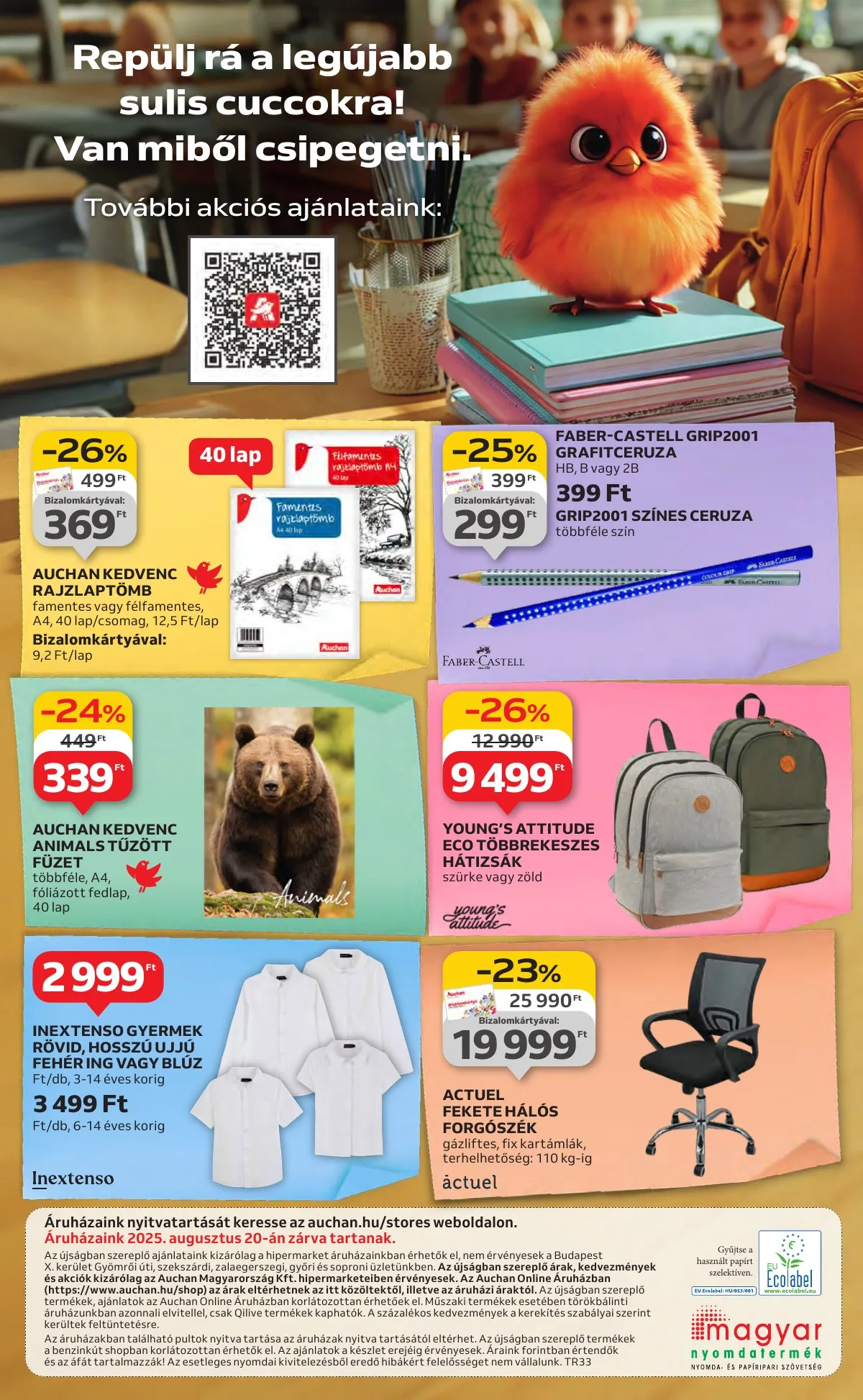 Auchan akciós újság Hipermarket 08.14–08.19 – 54. oldal