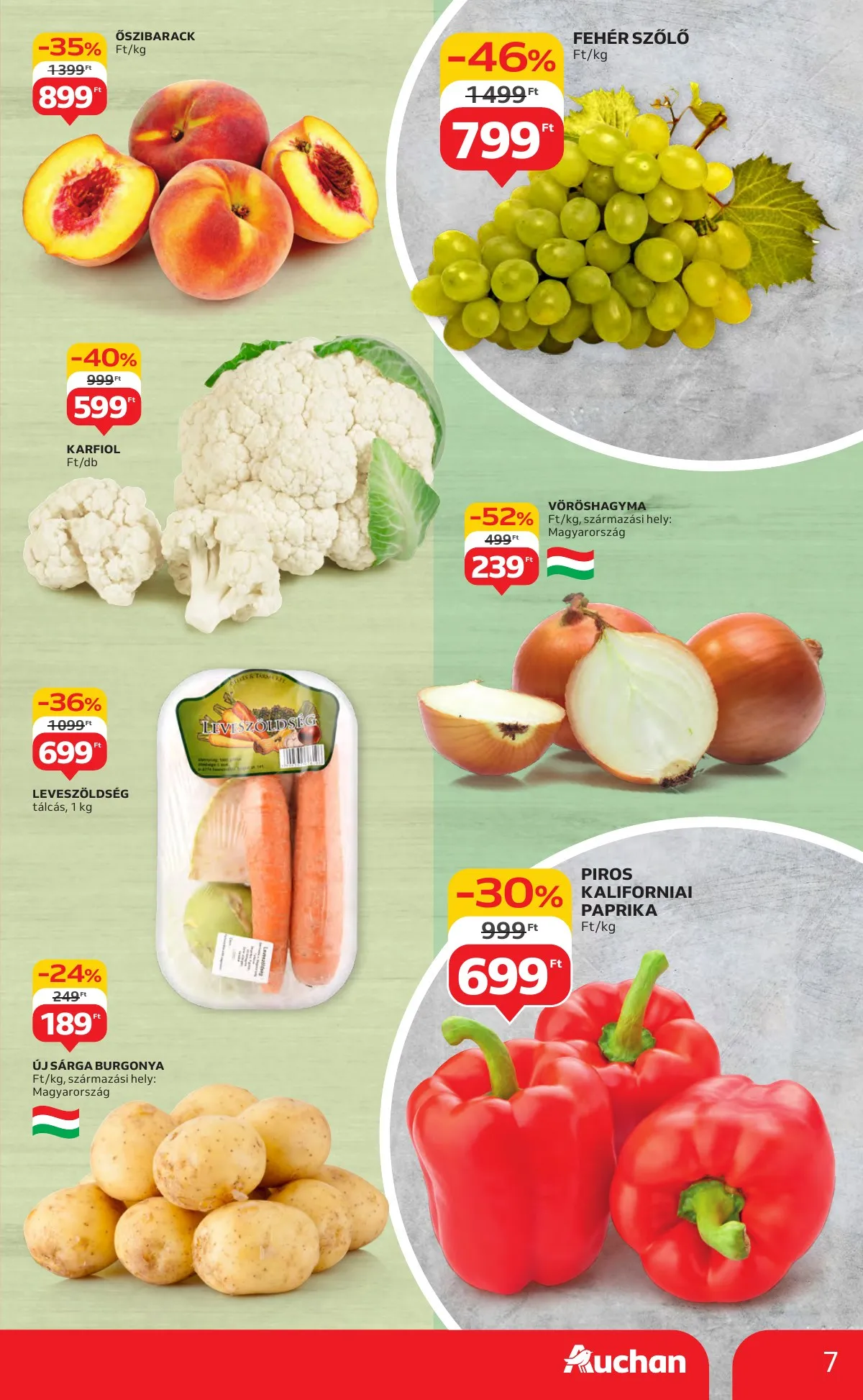 Auchan akciós újság Hipermarket 08.14–08.19 – 7. oldal