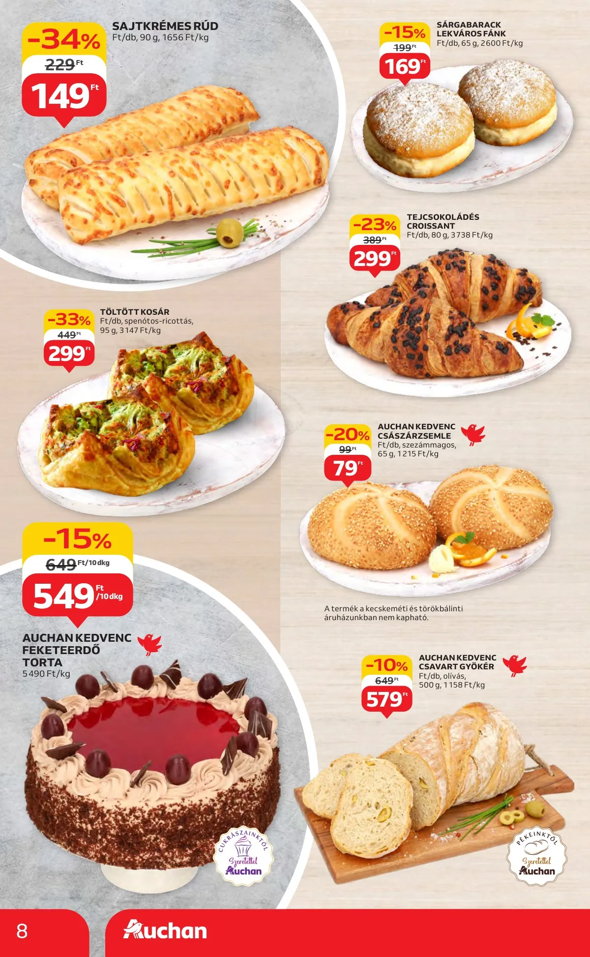 Auchan akciós újság Hipermarket 08.14–08.19 – 8. oldal