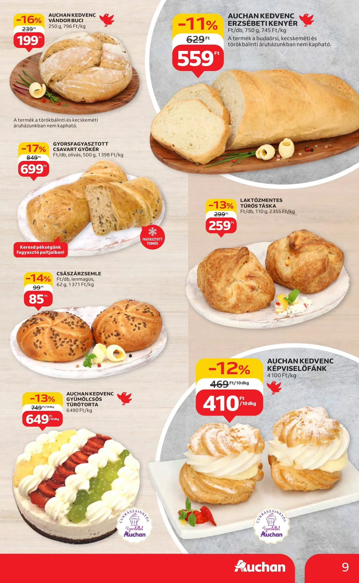 Auchan akciós újság Hipermarket 08.14–08.19 – 9. oldal