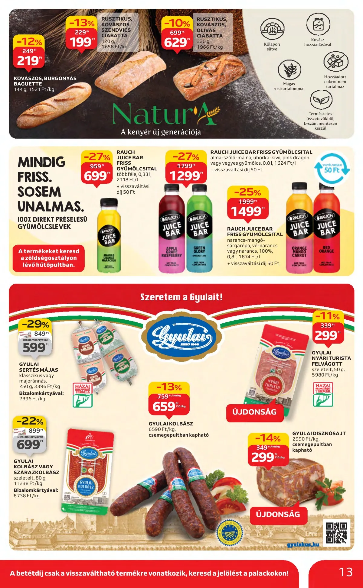 Auchan akciós újság Hipermarket 08.21–08.27 – 13. oldal