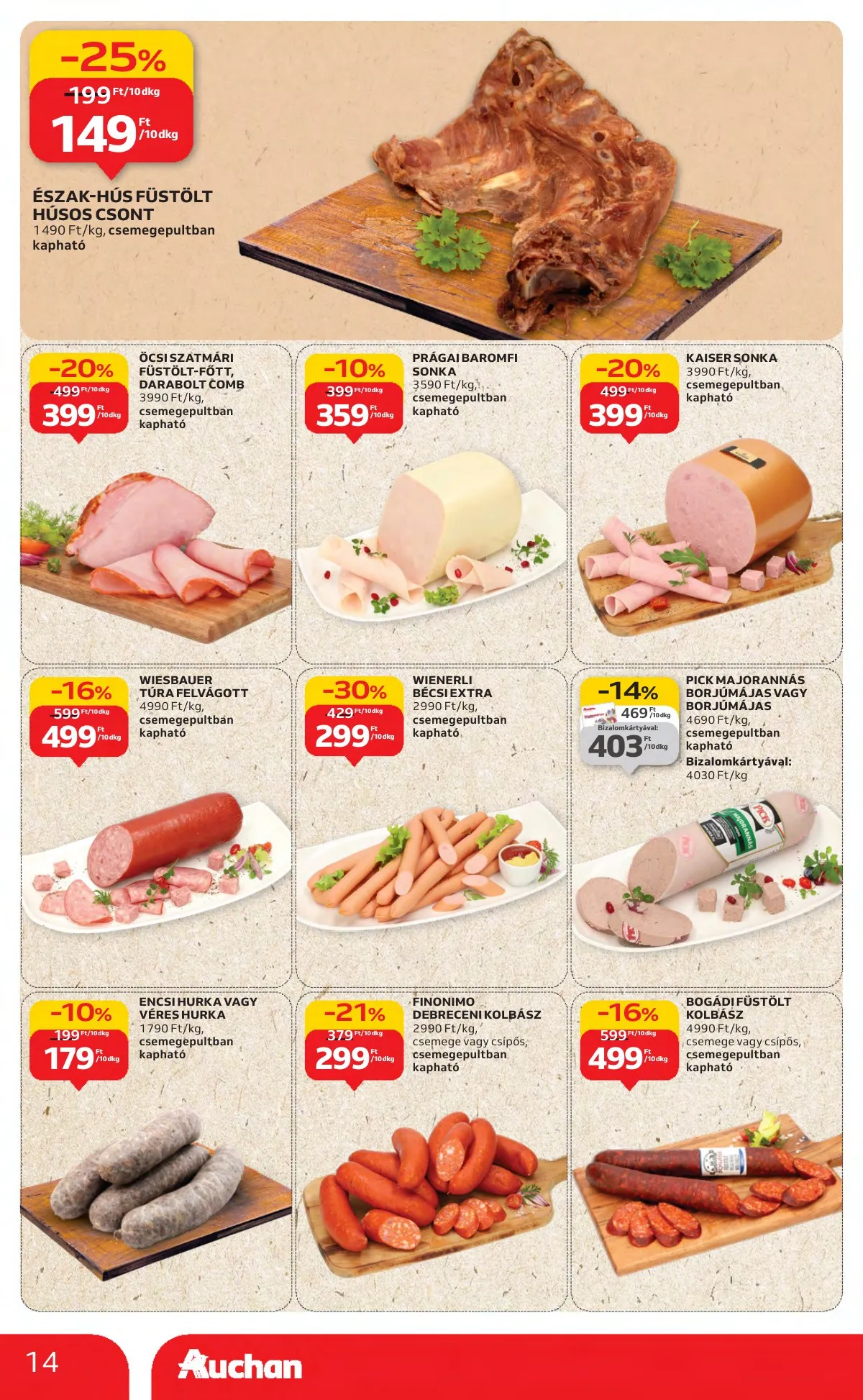 Auchan akciós újság Hipermarket 08.21–08.27 – 14. oldal