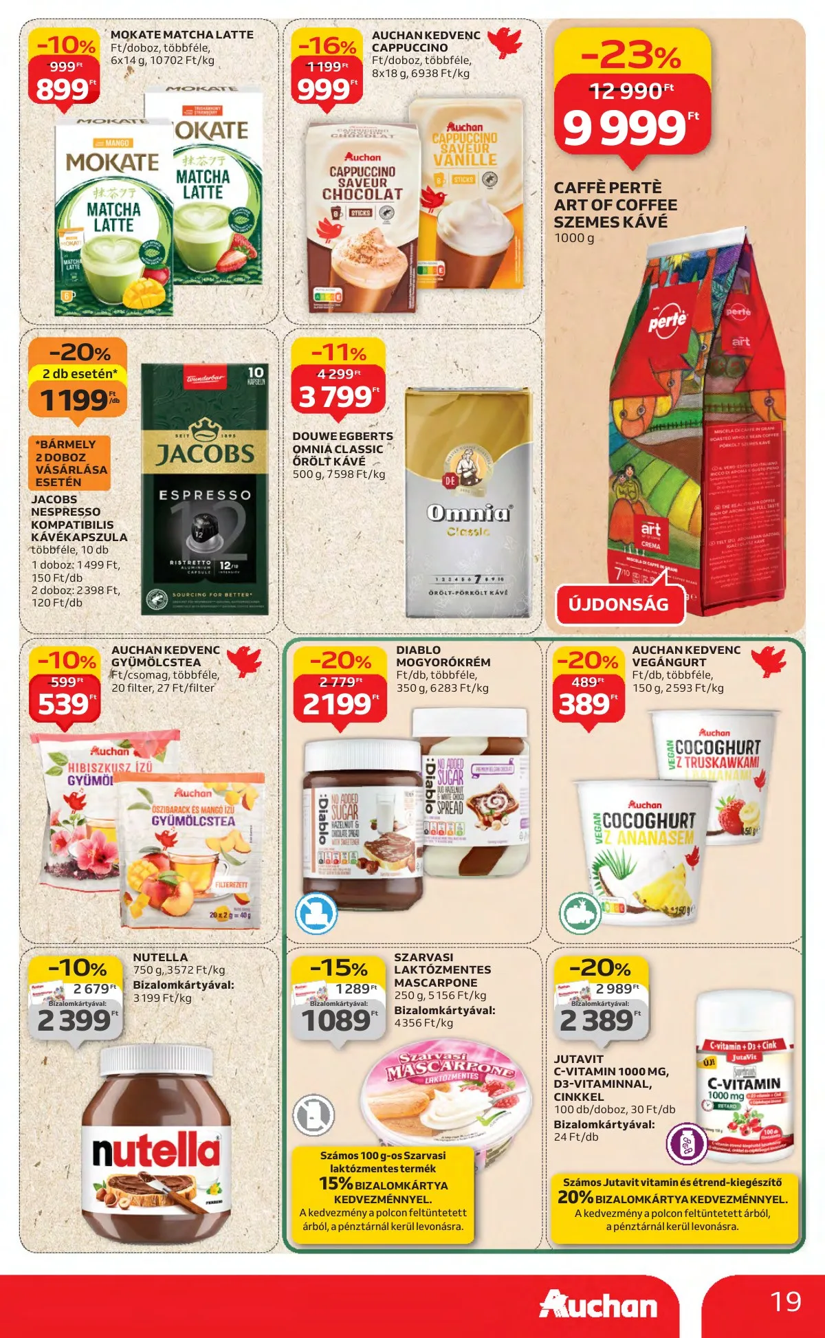 Auchan akciós újság Hipermarket 08.21–08.27 – 19. oldal