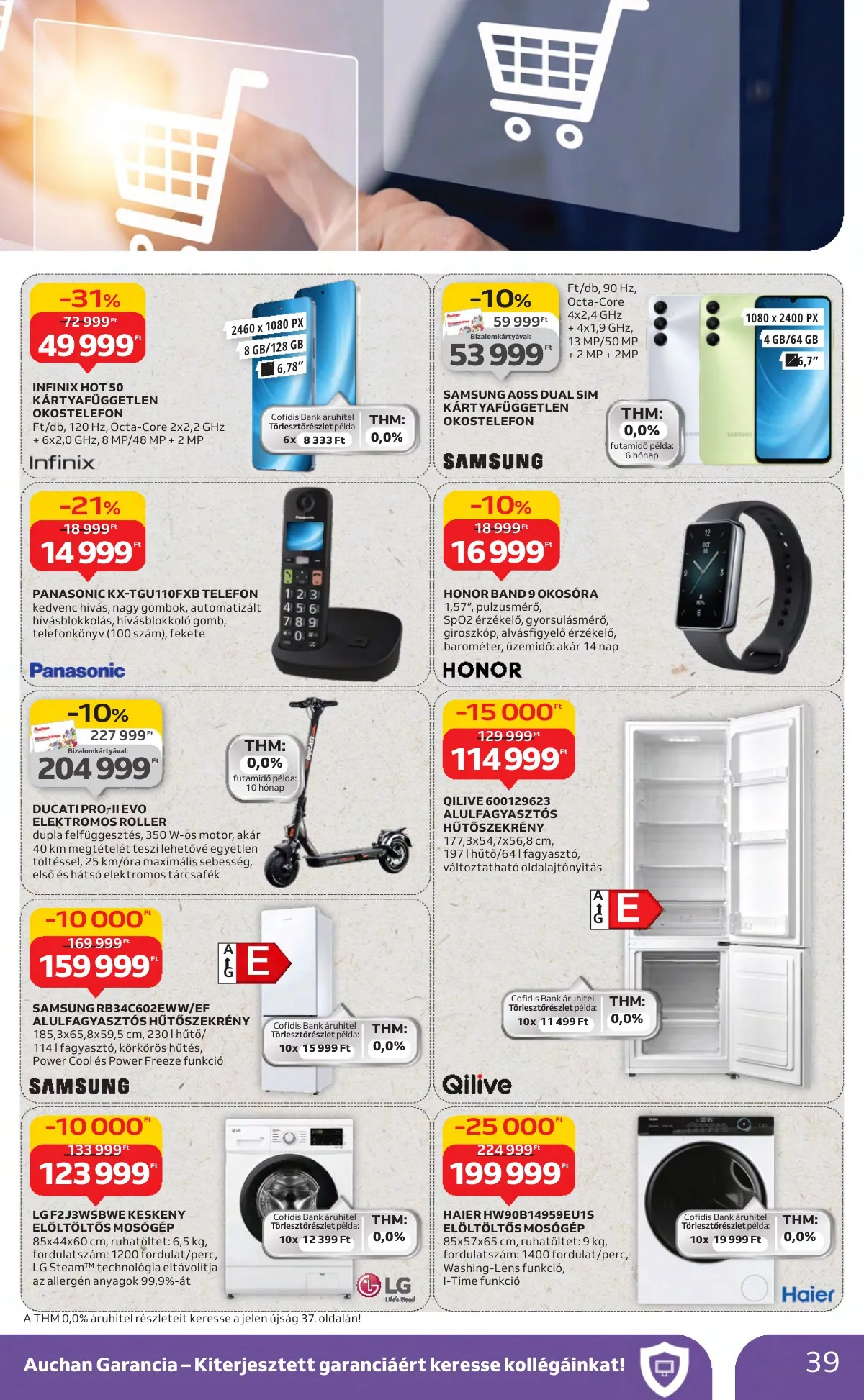 Auchan akciós újság Hipermarket 08.21–08.27 – 39. oldal