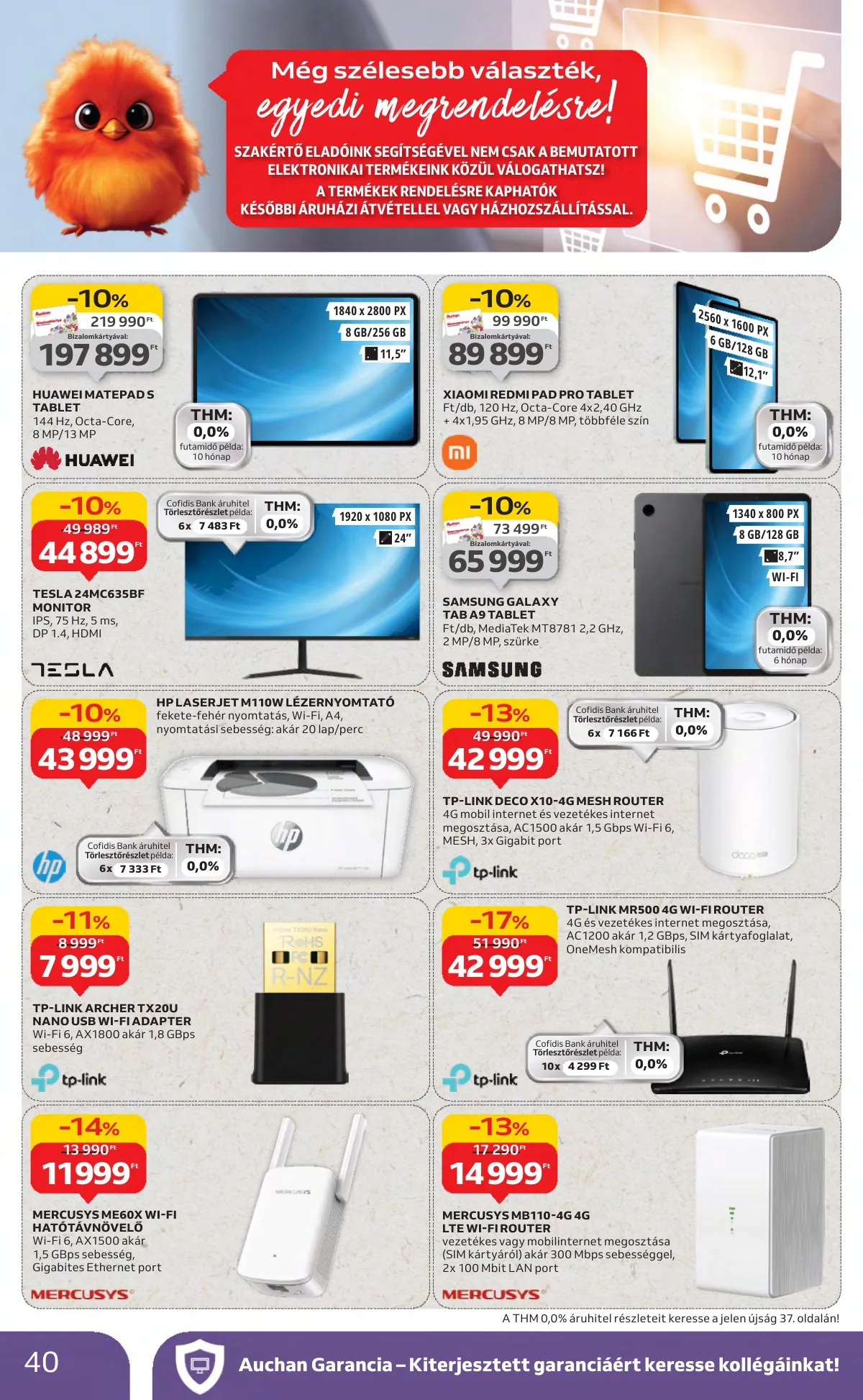 Auchan akciós újság Hipermarket 08.21–08.27 – 40. oldal