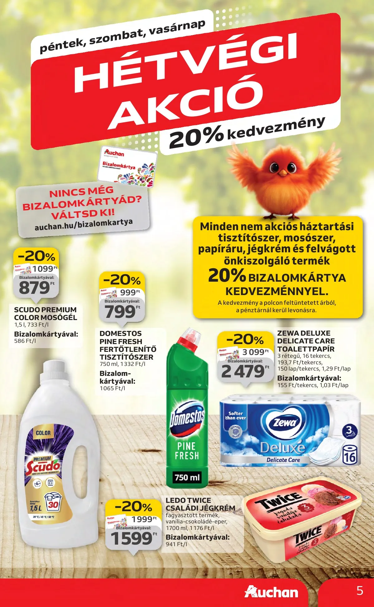 Auchan akciós újság Hipermarket 08.21–08.27 – 5. oldal