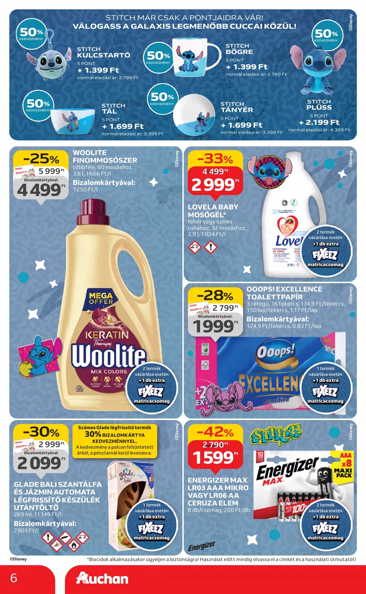 Auchan akciós újság Hipermarket 08.21–08.27 – 6. oldal