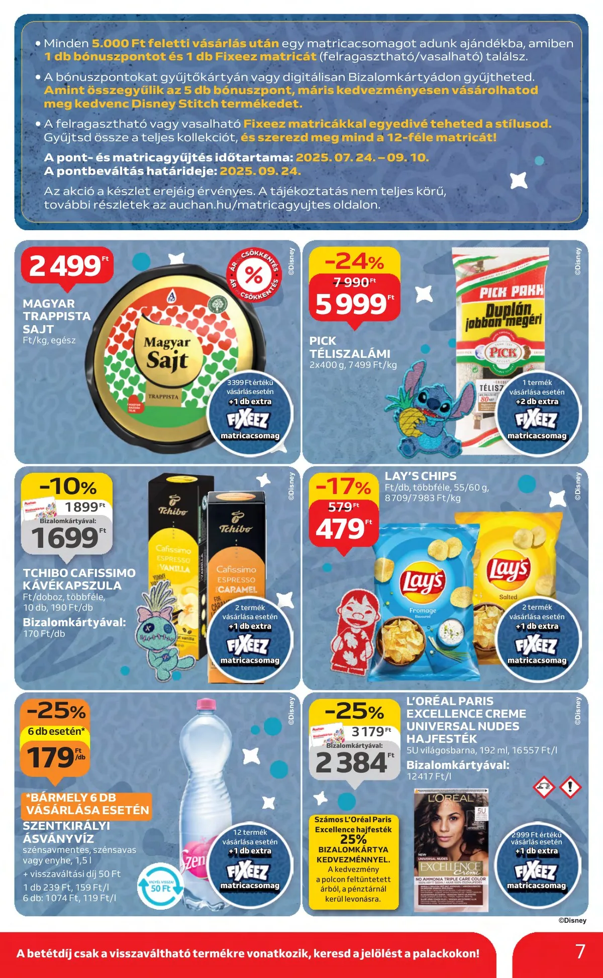 Auchan akciós újság Hipermarket 08.21–08.27 – 7. oldal
