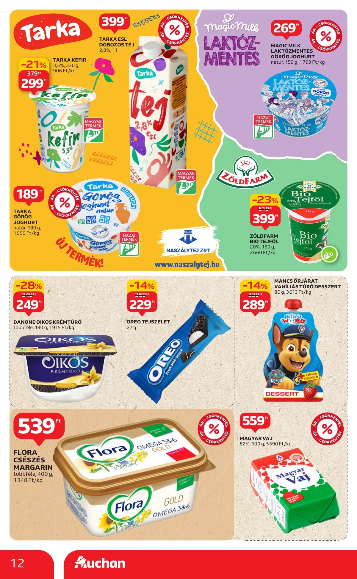 Auchan akciós újság Hipermarket 08.28–09.03 – 12. oldal