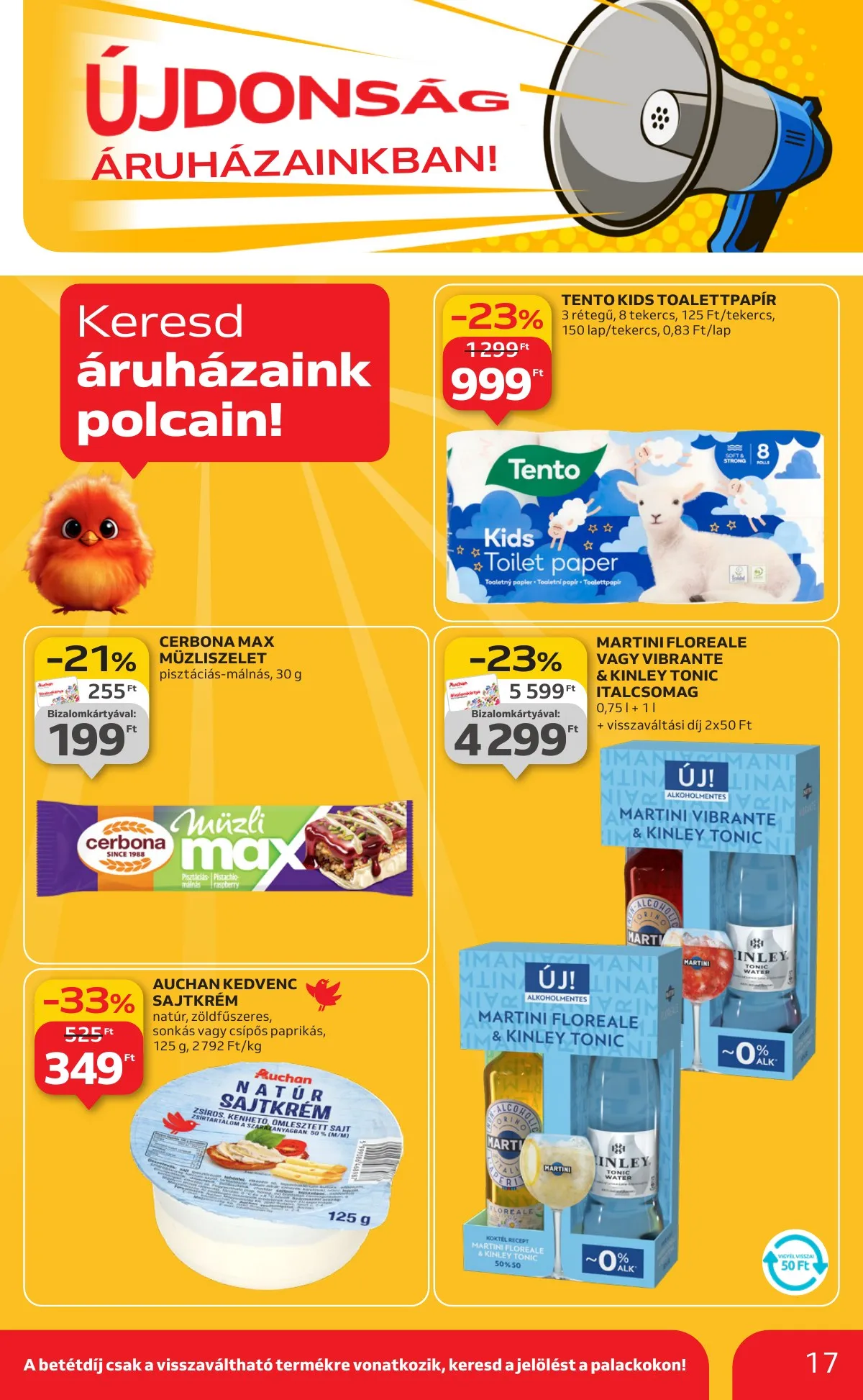 Auchan akciós újság Hipermarket 08.28–09.03 – 17. oldal