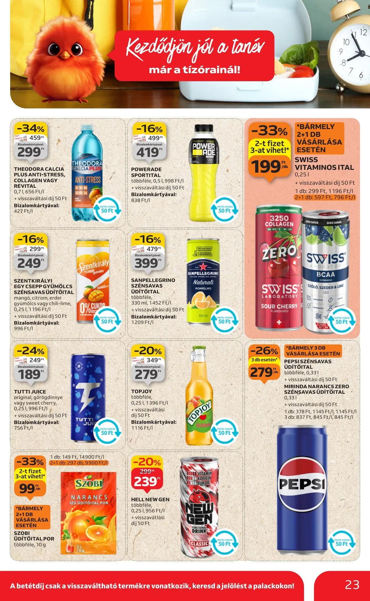 Auchan akciós újság Hipermarket 08.28–09.03 – 23. oldal