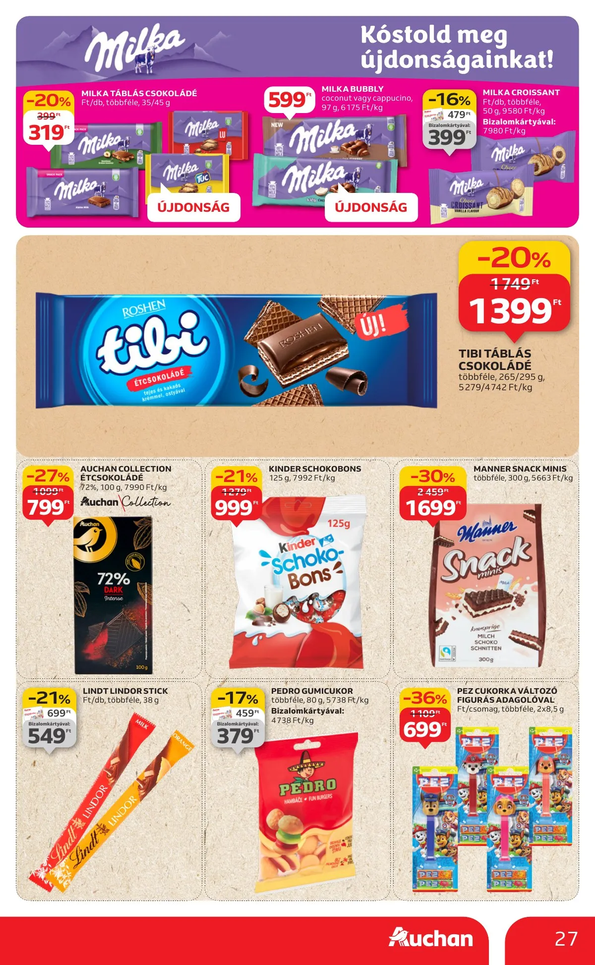 Auchan akciós újság Hipermarket 08.28–09.03 – 27. oldal