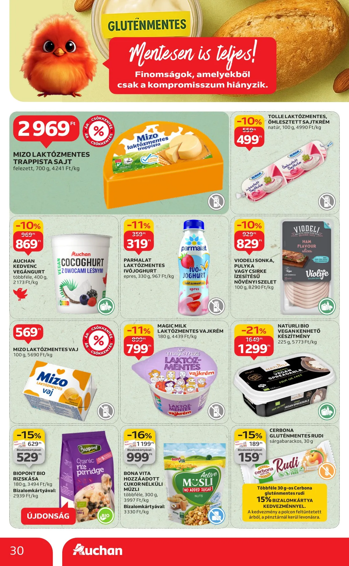Auchan akciós újság Hipermarket 08.28–09.03 – 30. oldal
