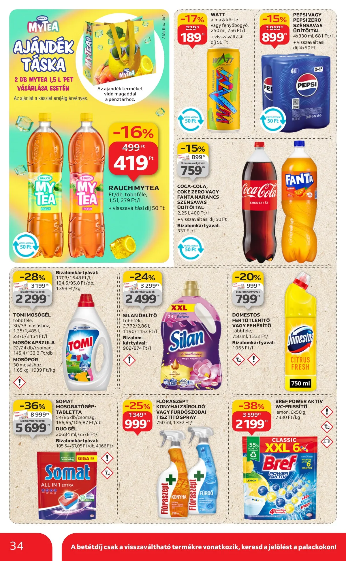 Auchan akciós újság Hipermarket 08.28–09.03 – 34. oldal